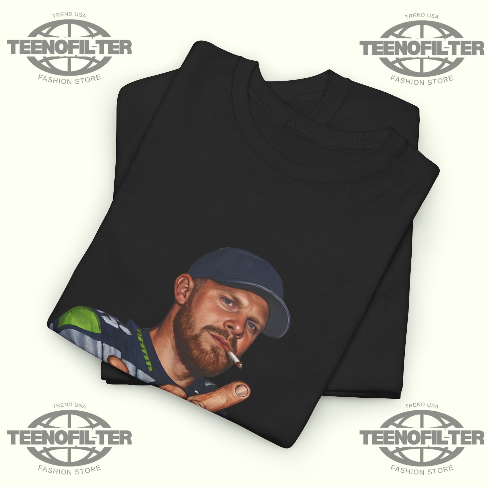 Sam Darnold Middle Finger T-shirt - Tee No Filter