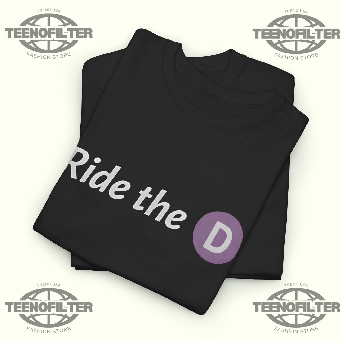 Ride the D T-Shirt - Tee No Filter