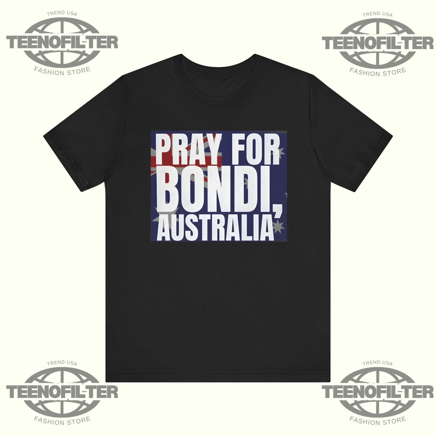 Pray For Bondi Australia T-Shirt Printify