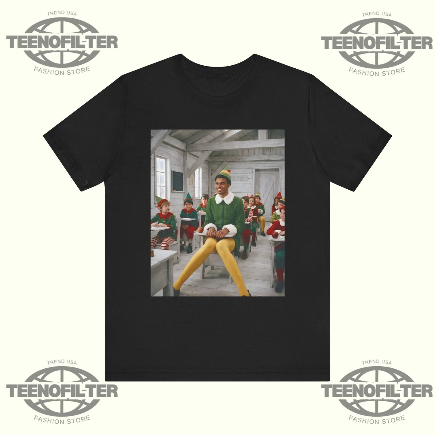 San Antonio Spurs Victor Wembanyama Elf T-Shirt Printify