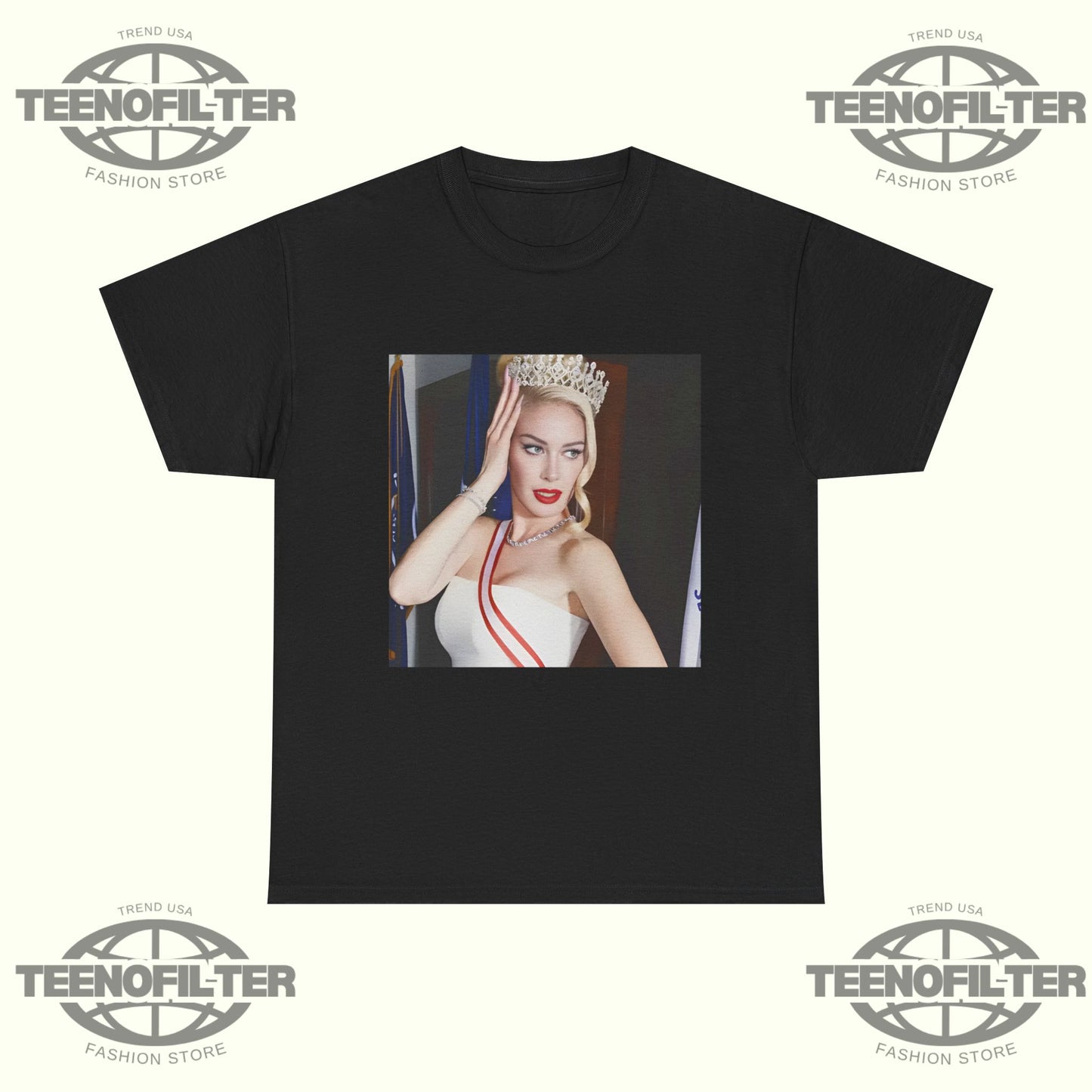 Spencer Pratt Heidi Montag Heidiwood Glam Iconic Reality Royalty T-Shirt - Tee No Filter