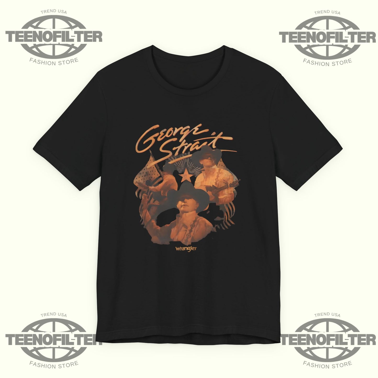 George Strait Trio T-Shirt