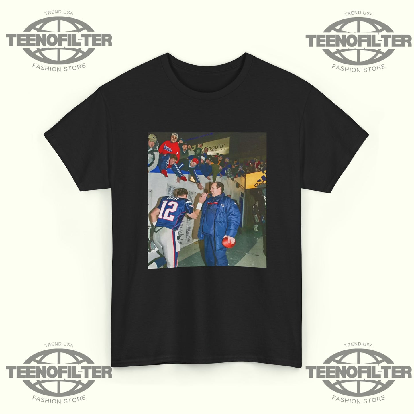 Tom Brady And Bill Belichick 2001 T-Shirt - Tee No Filter