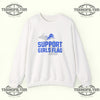 Lions Support Girls Flag Sweatshirt Printify