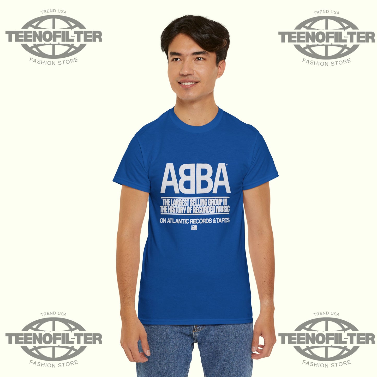 1979 Abba Atlantic Records Promo T-shirt - Tee No Filter