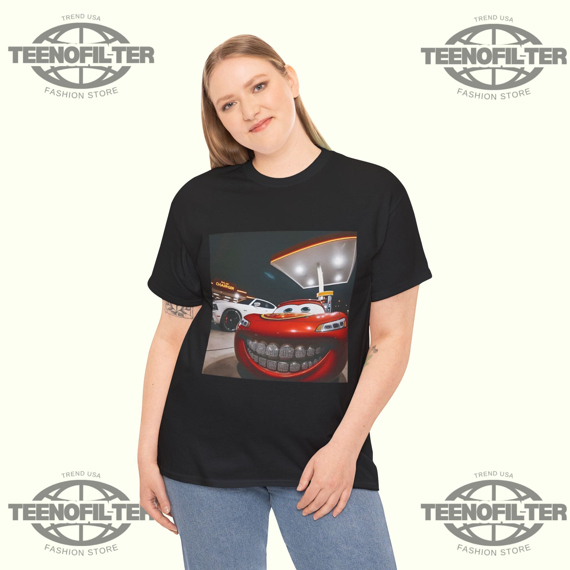 Lightning McQueen Grillz T-Shirt - Tee No Filter