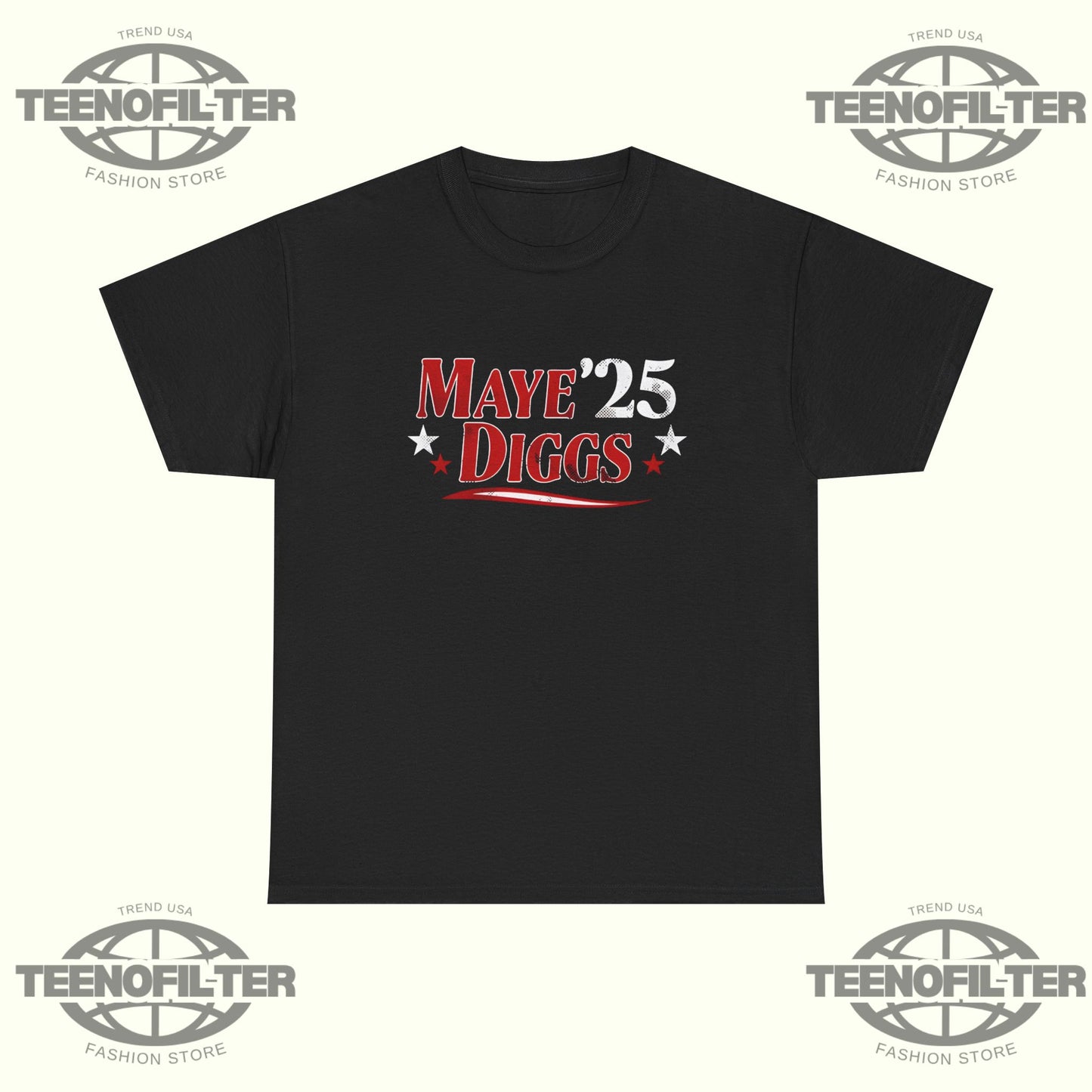 Drake Maye-Stefon Diggs ’25 T-Shirt - Tee No Filter