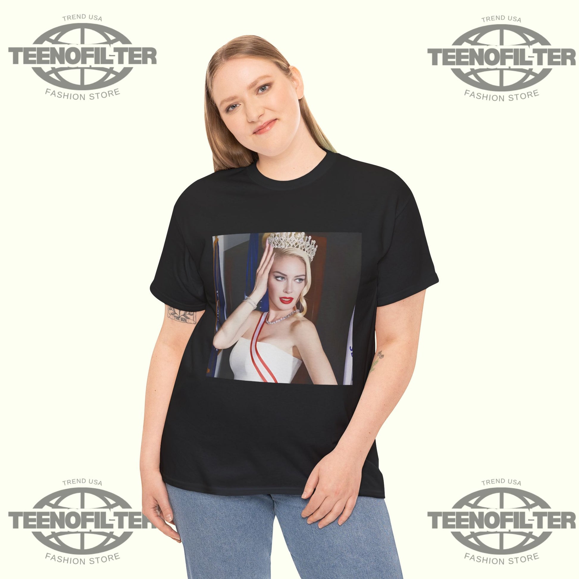 Spencer Pratt Heidi Montag Heidiwood Glam Iconic Reality Royalty T-Shirt - Tee No Filter