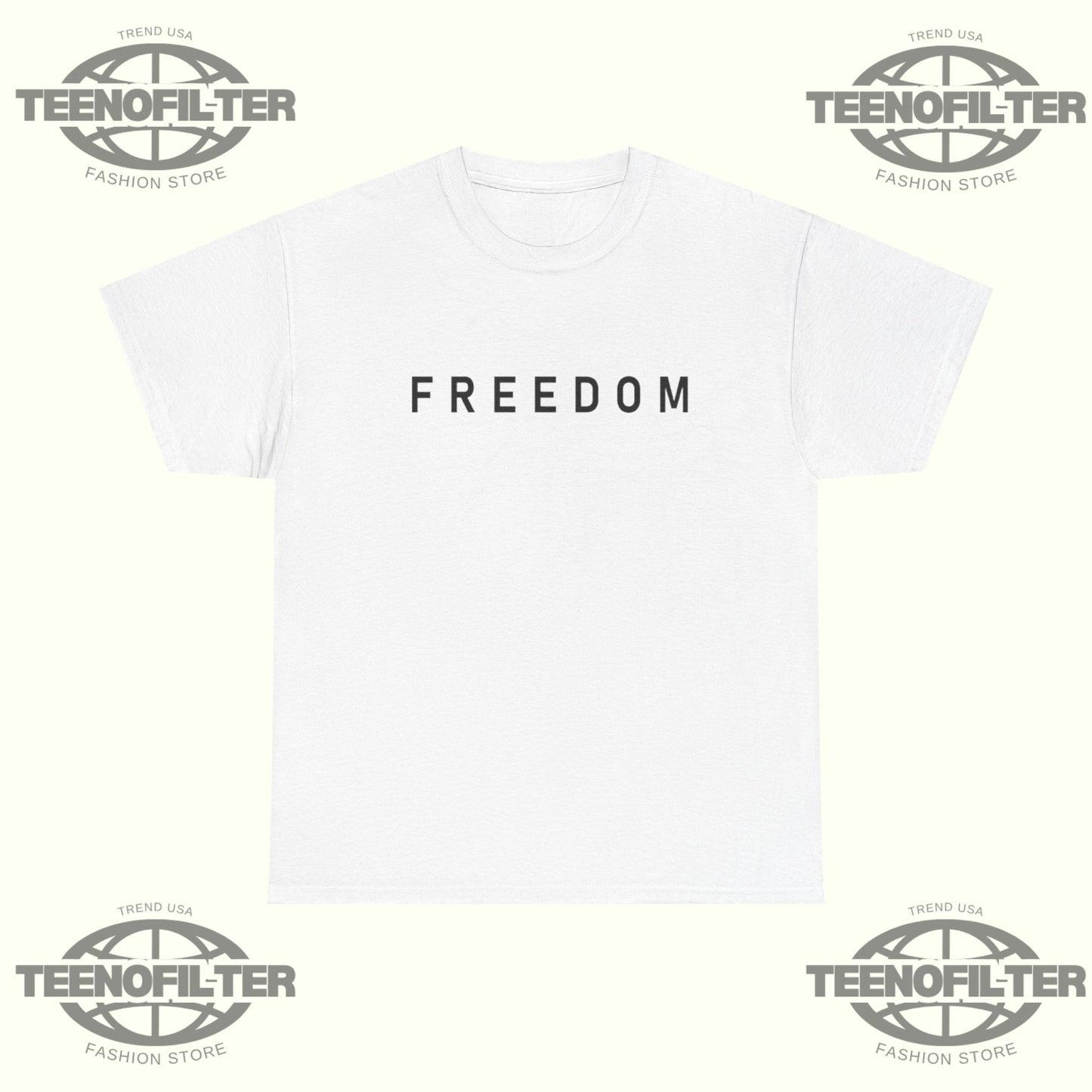 Charlie Kirk Freedom T-Shirt - Tee No Filter