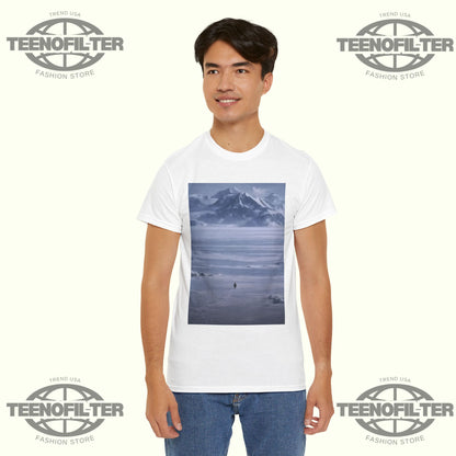 The Nihilist Penguin T-Shirt — Walking Alone Into the Ice - Tee No Filter