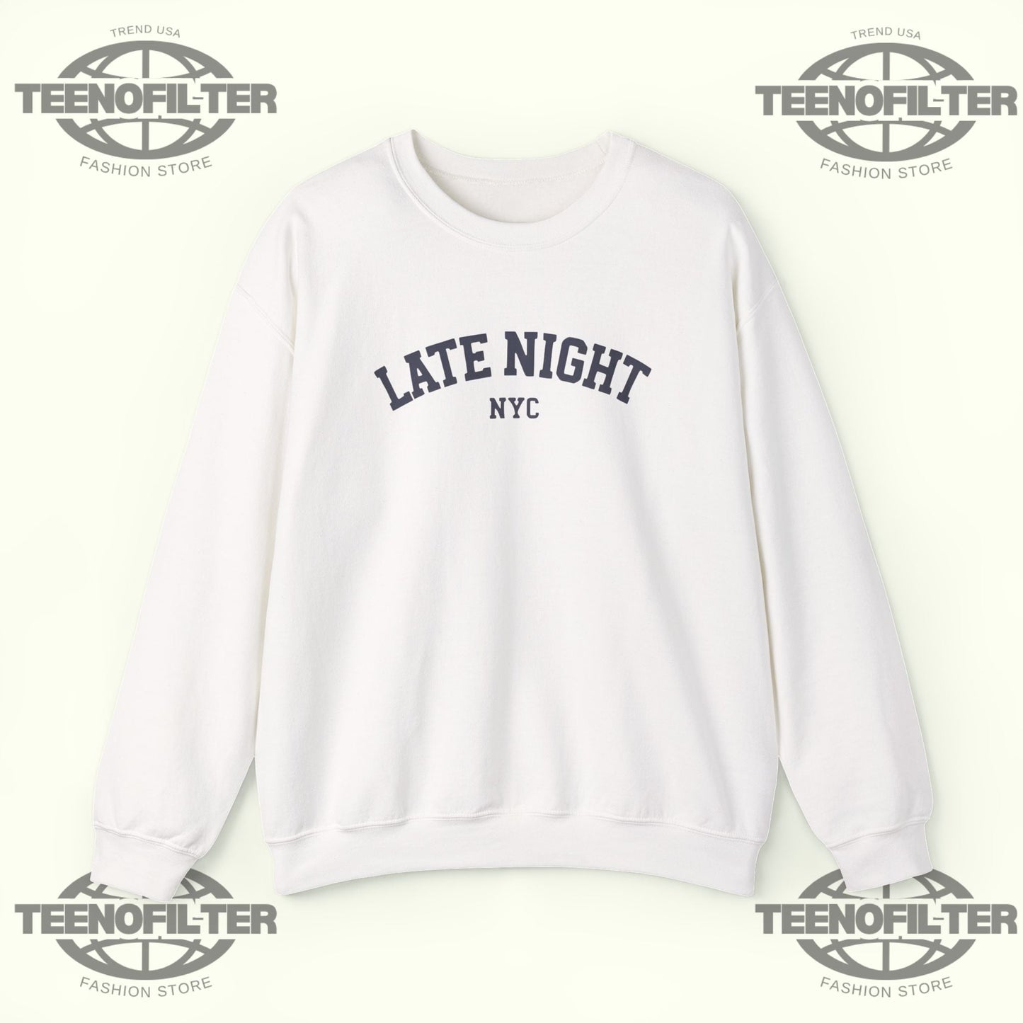 Late Night NYC Sweatshirt Printify