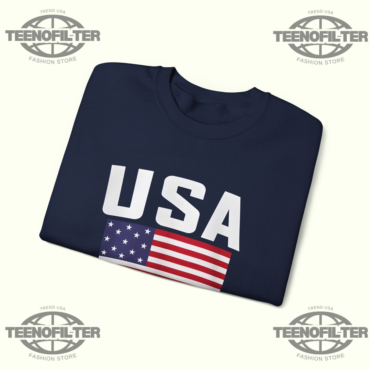 USA Olympic White House Visit Sweatshirt – Team USA Champions Edition Patriotic Crewneck - Tee No Filter