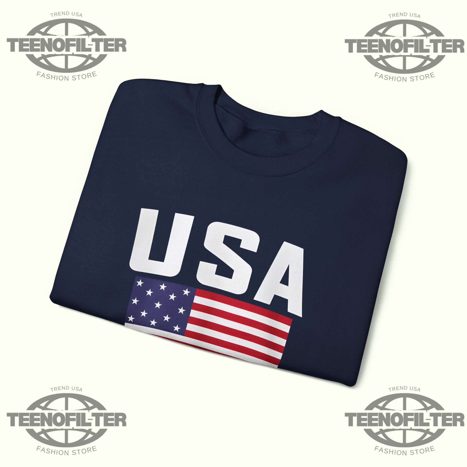 USA Olympic White House Visit Sweatshirt – Team USA Champions Edition Patriotic Crewneck - Tee No Filter