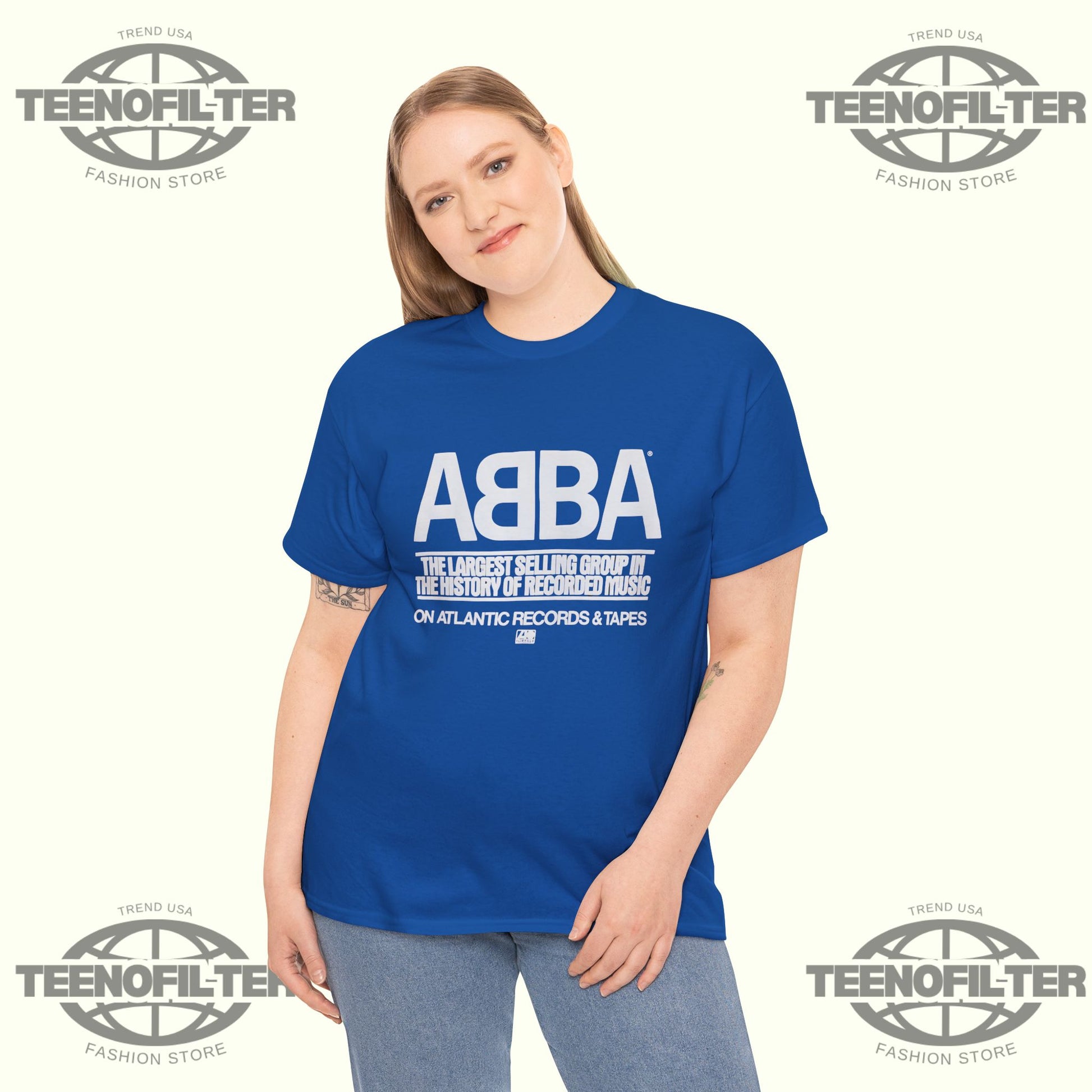 1979 Abba Atlantic Records Promo T-shirt - Tee No Filter