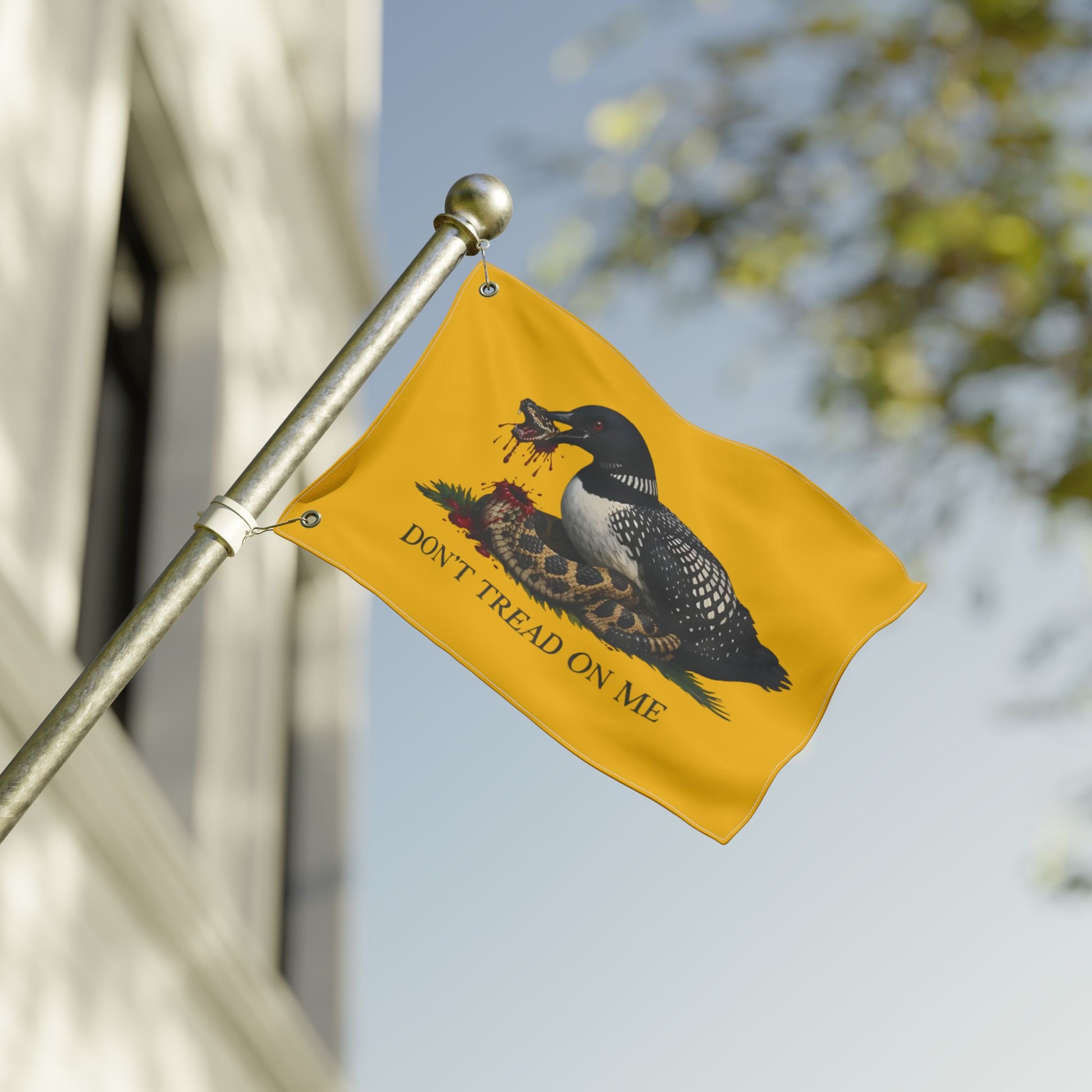 Minnesota Loon Gadsden Flag - Tee No Filter