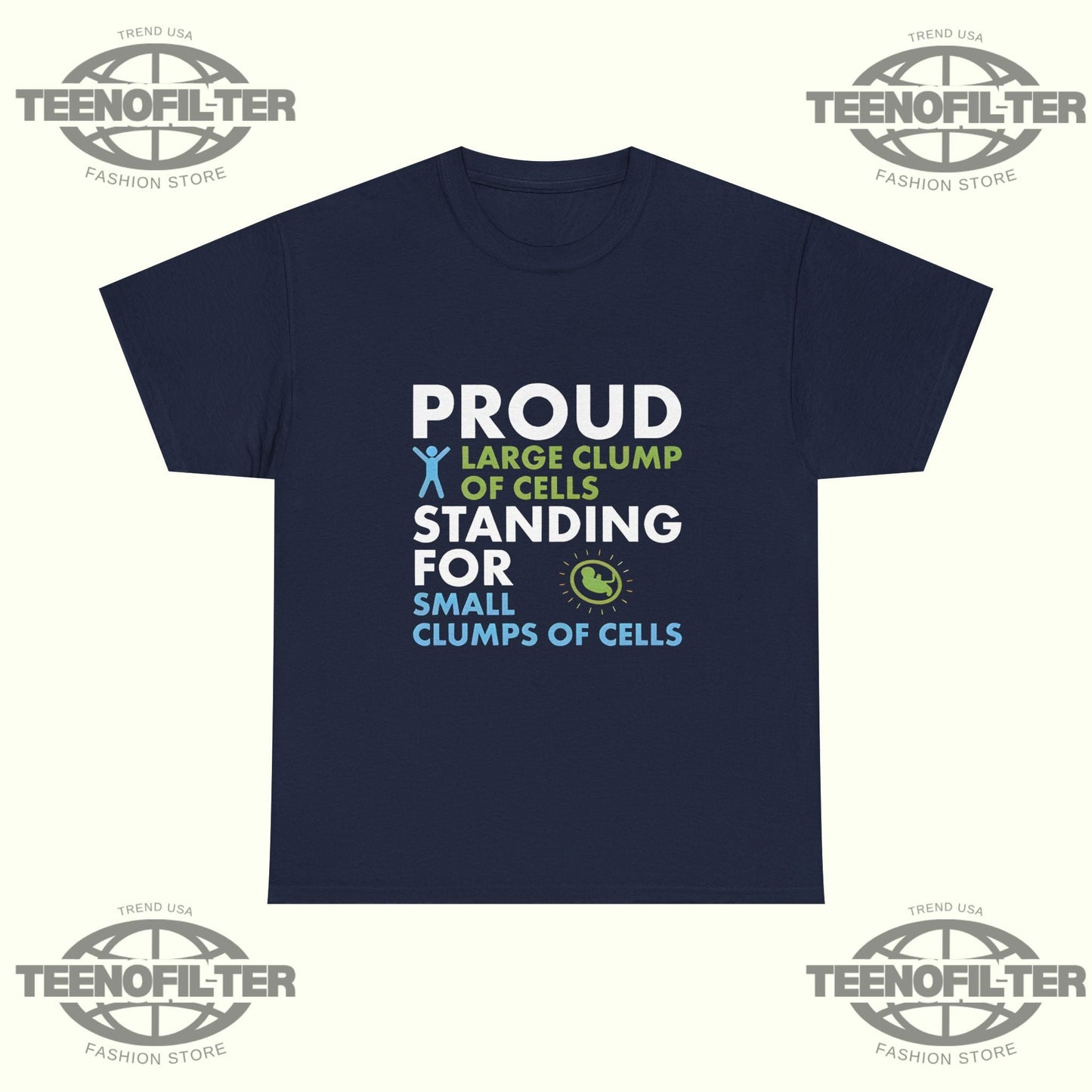 Proud Large Clump Of Cells T-Shirt Printify