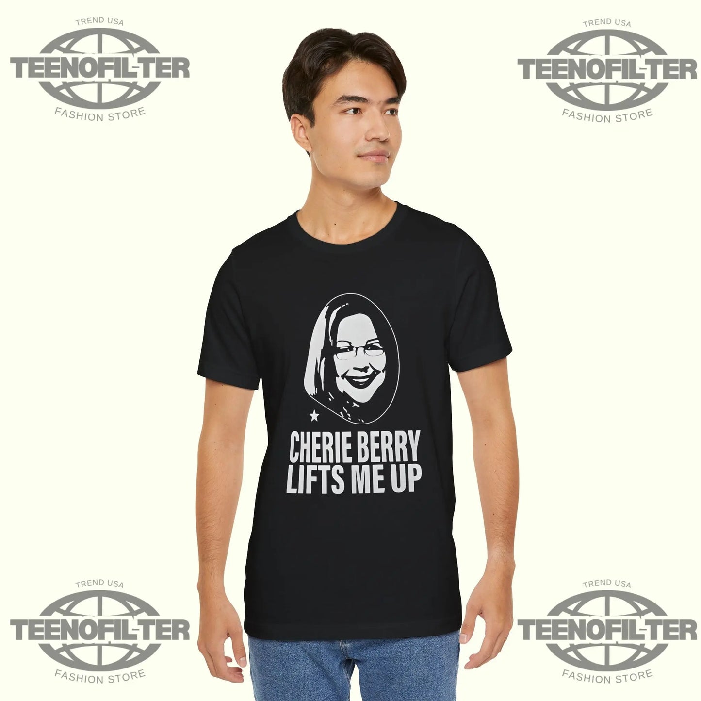 Cherie Berry Lifts Me Up T‑Shirt Printify