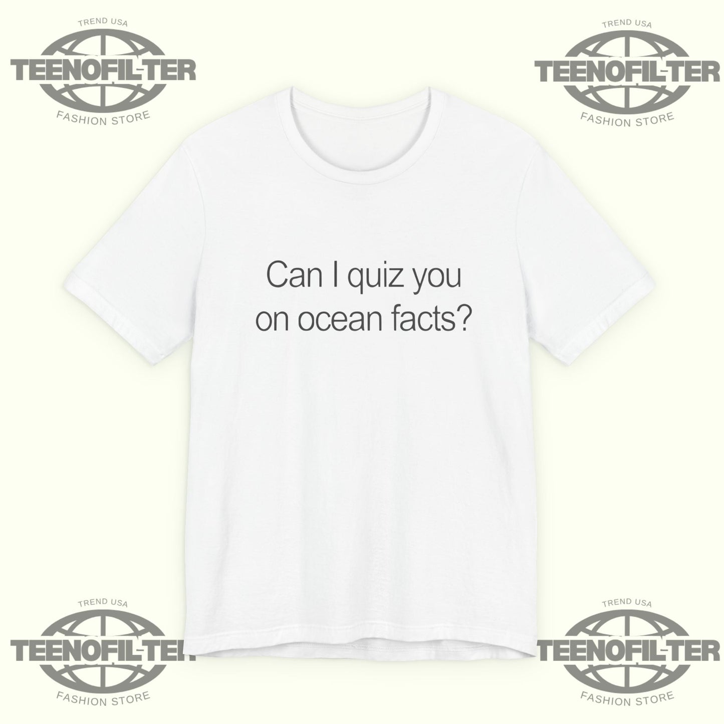 Can I Quiz You On Ocean Facts T-shirt Printify