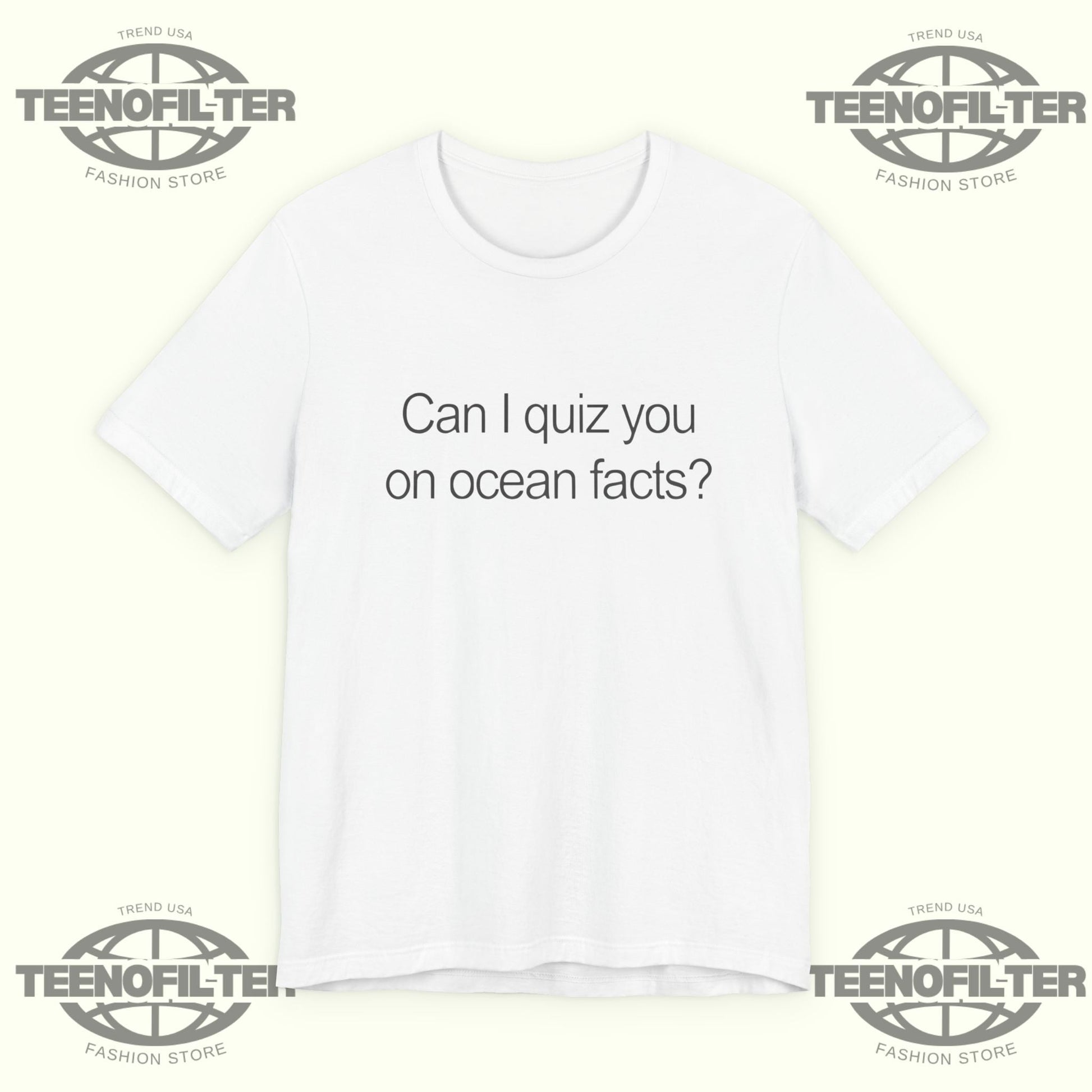 Can I Quiz You On Ocean Facts T-shirt Printify