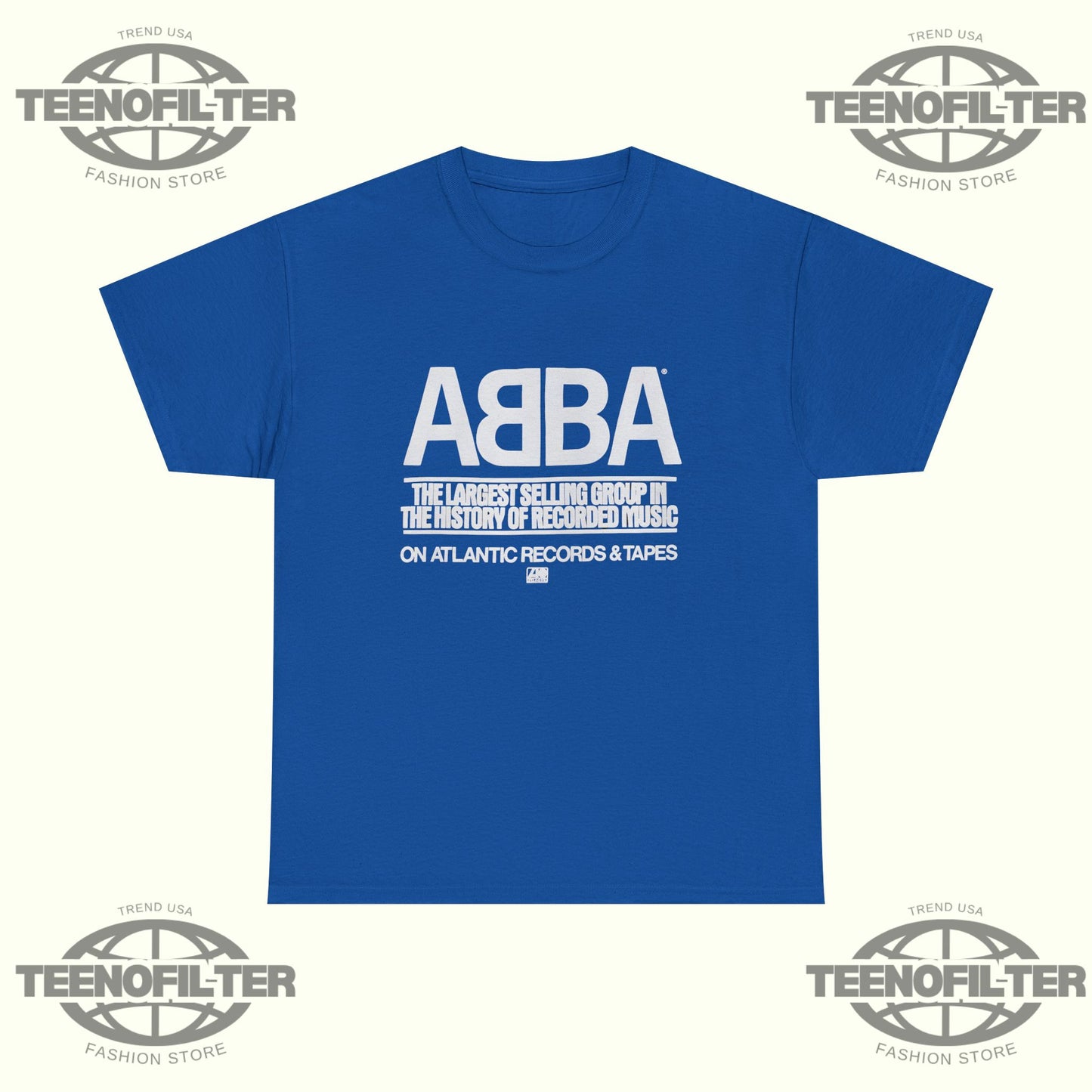 1979 Abba Atlantic Records Promo T-shirt - Tee No Filter