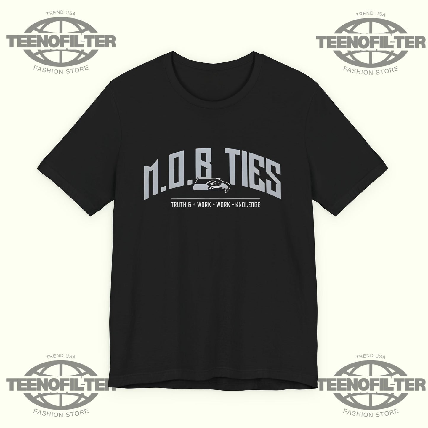 M.O.B. TIES Leonard Williams T-Shirt Printify
