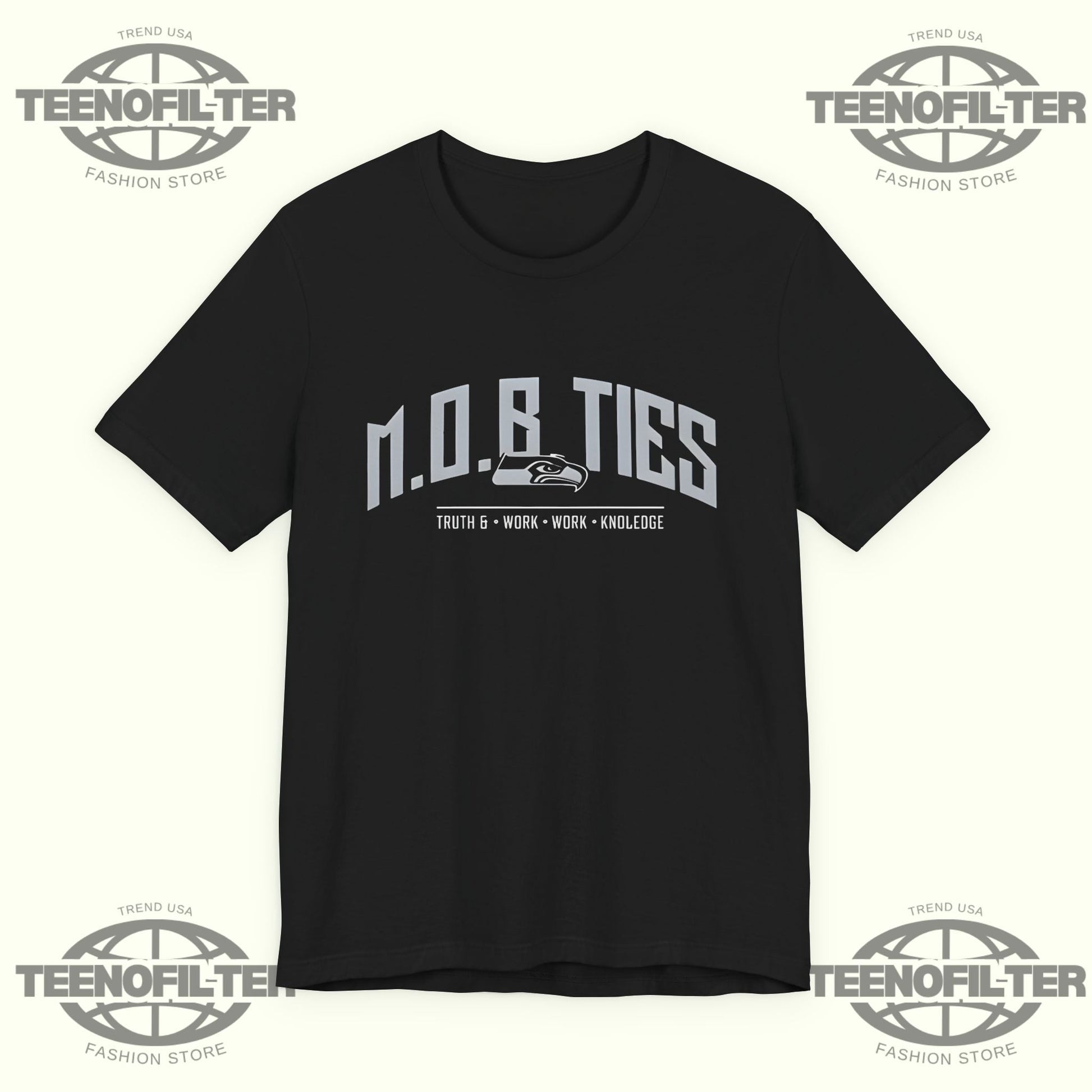M.O.B. TIES Leonard Williams T-Shirt Printify