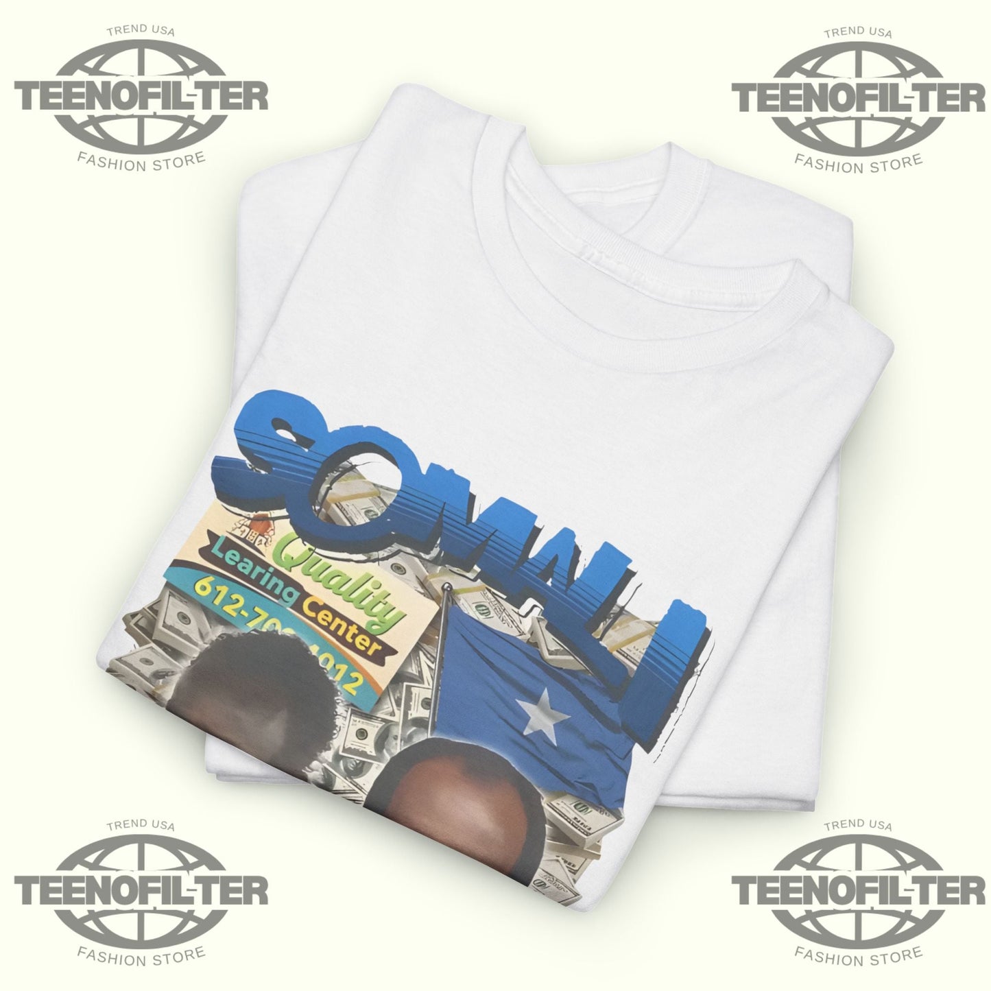 Somali Daycare T-shirt Printify