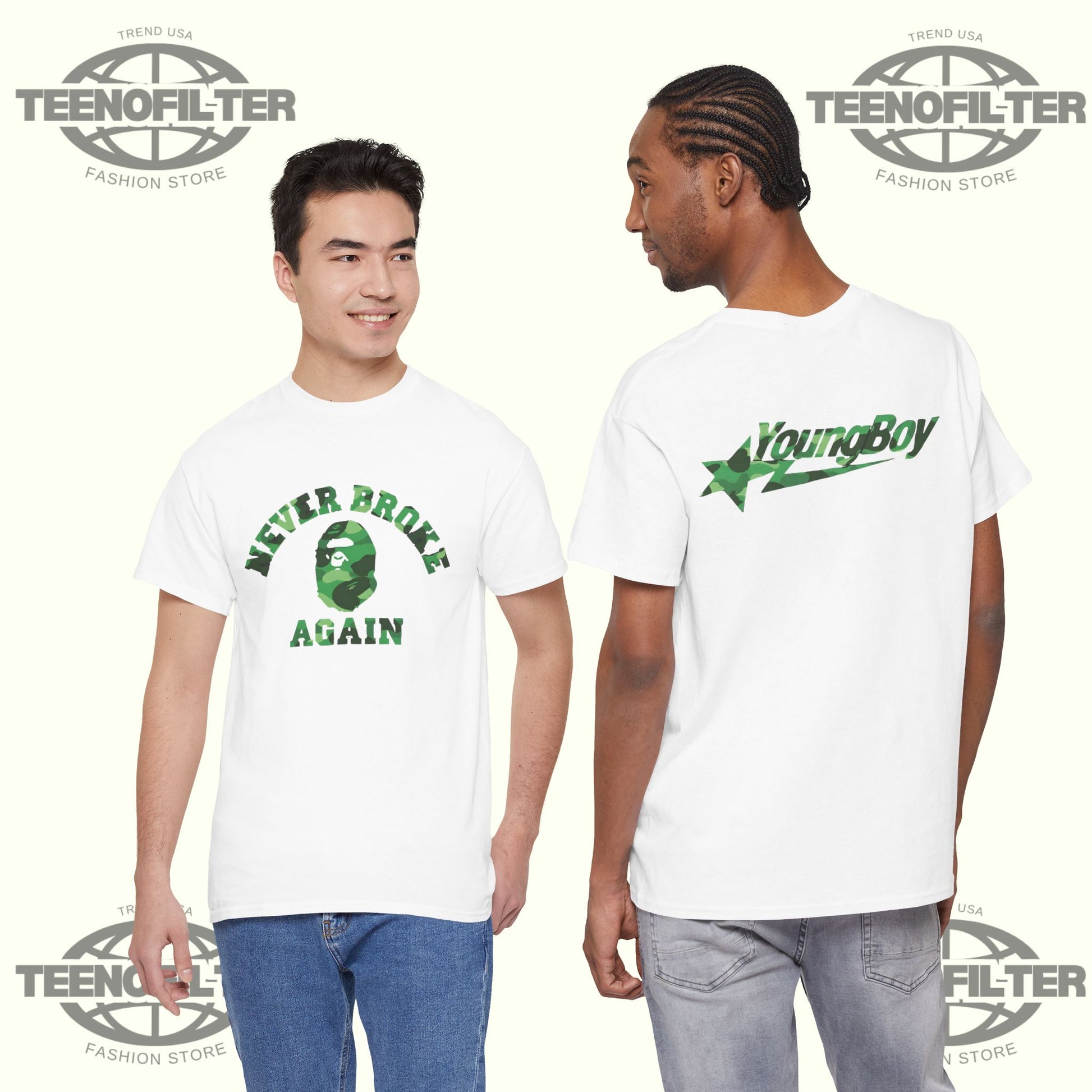 YoungBoy Never Broke Again T-shirt - Tee No Filter