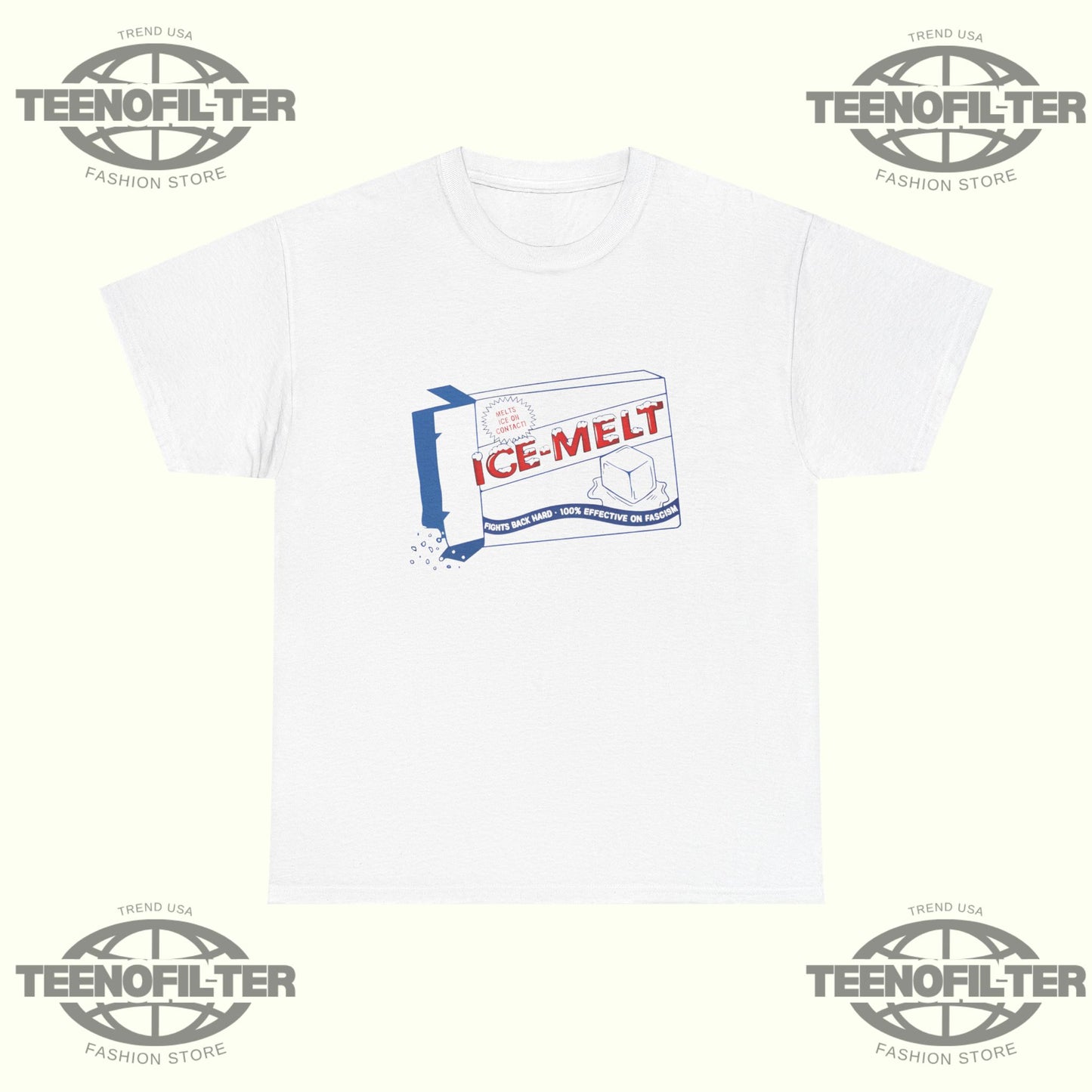 Ice Melt Salt Box T-shirt - Tee No Filter