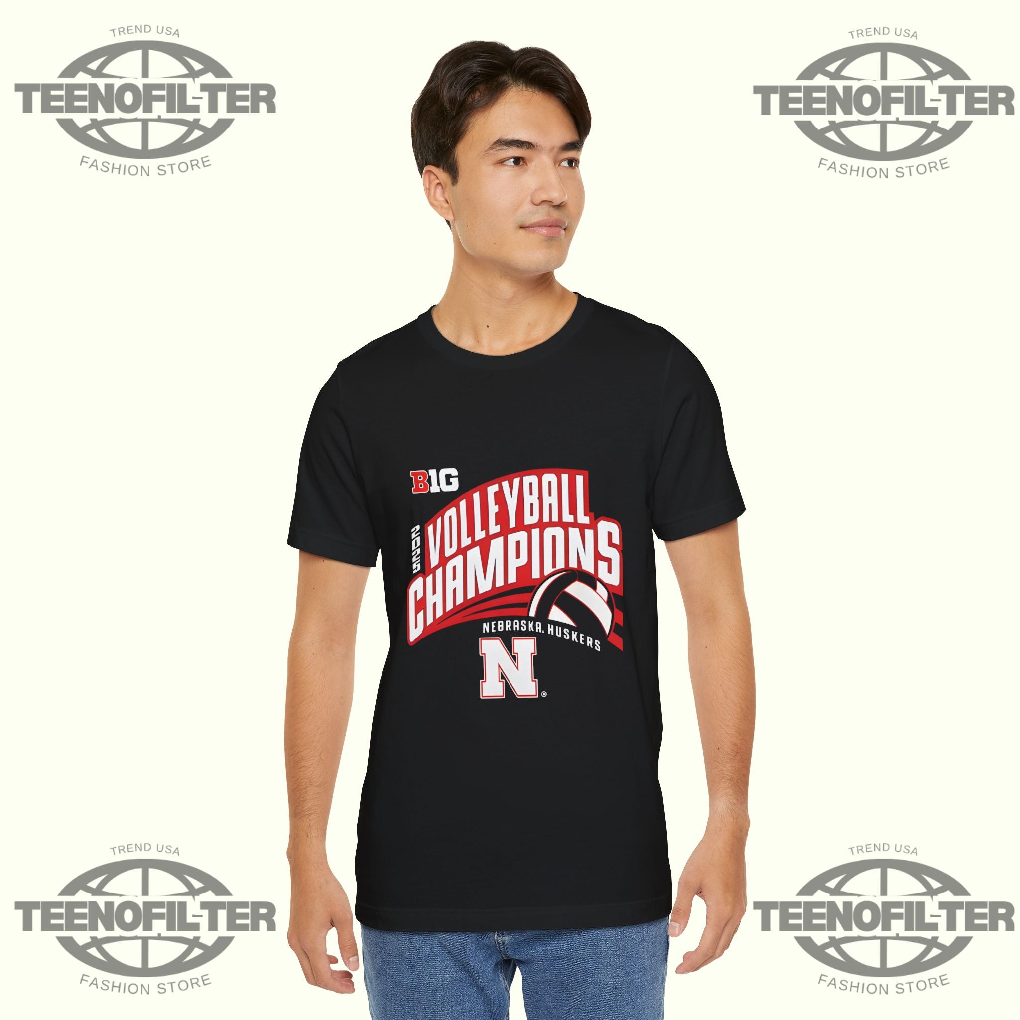 Nebraska Huskers Volleyball Champions 2025 T-Shirt