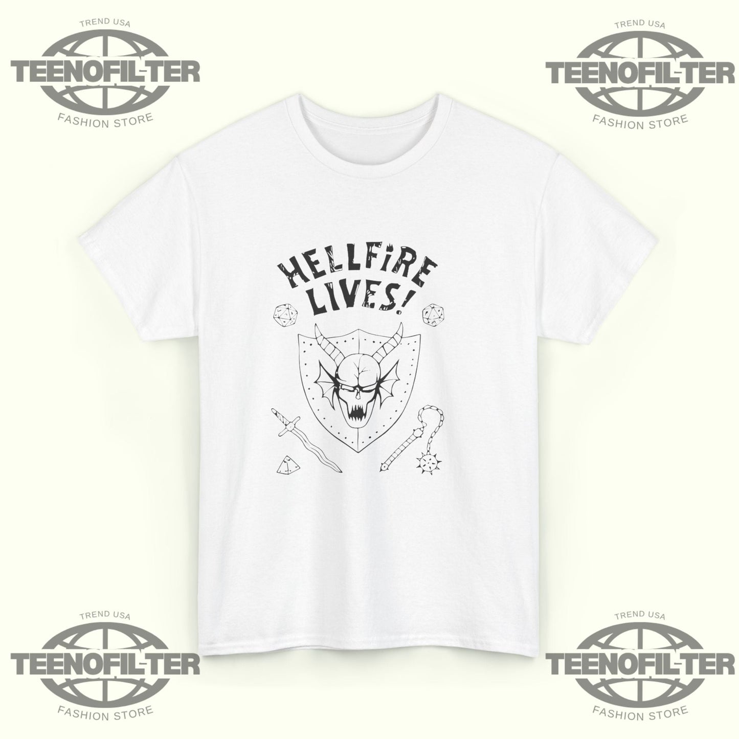 Dustin El Lives T-Shirt Printify