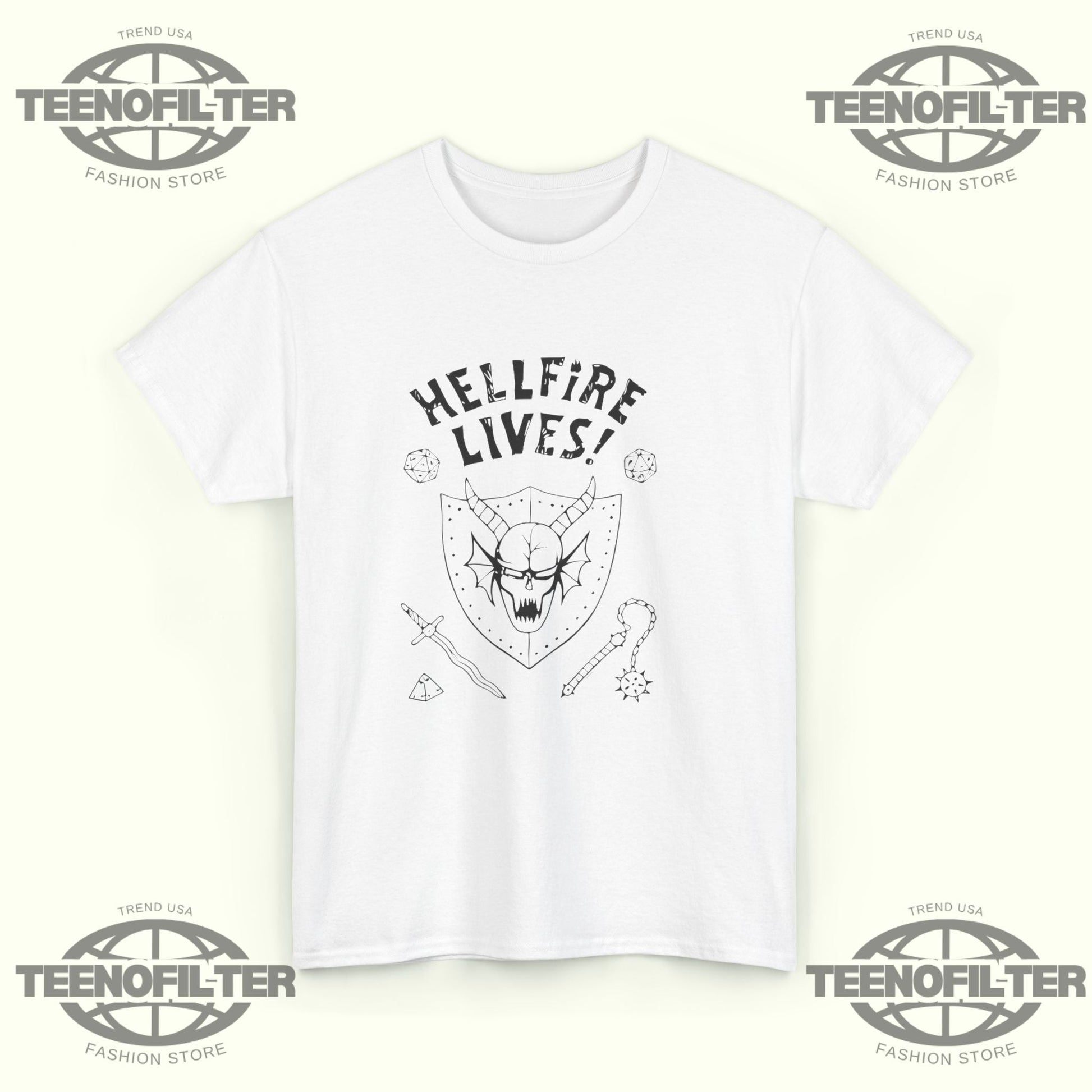 Dustin El Lives T-Shirt Printify