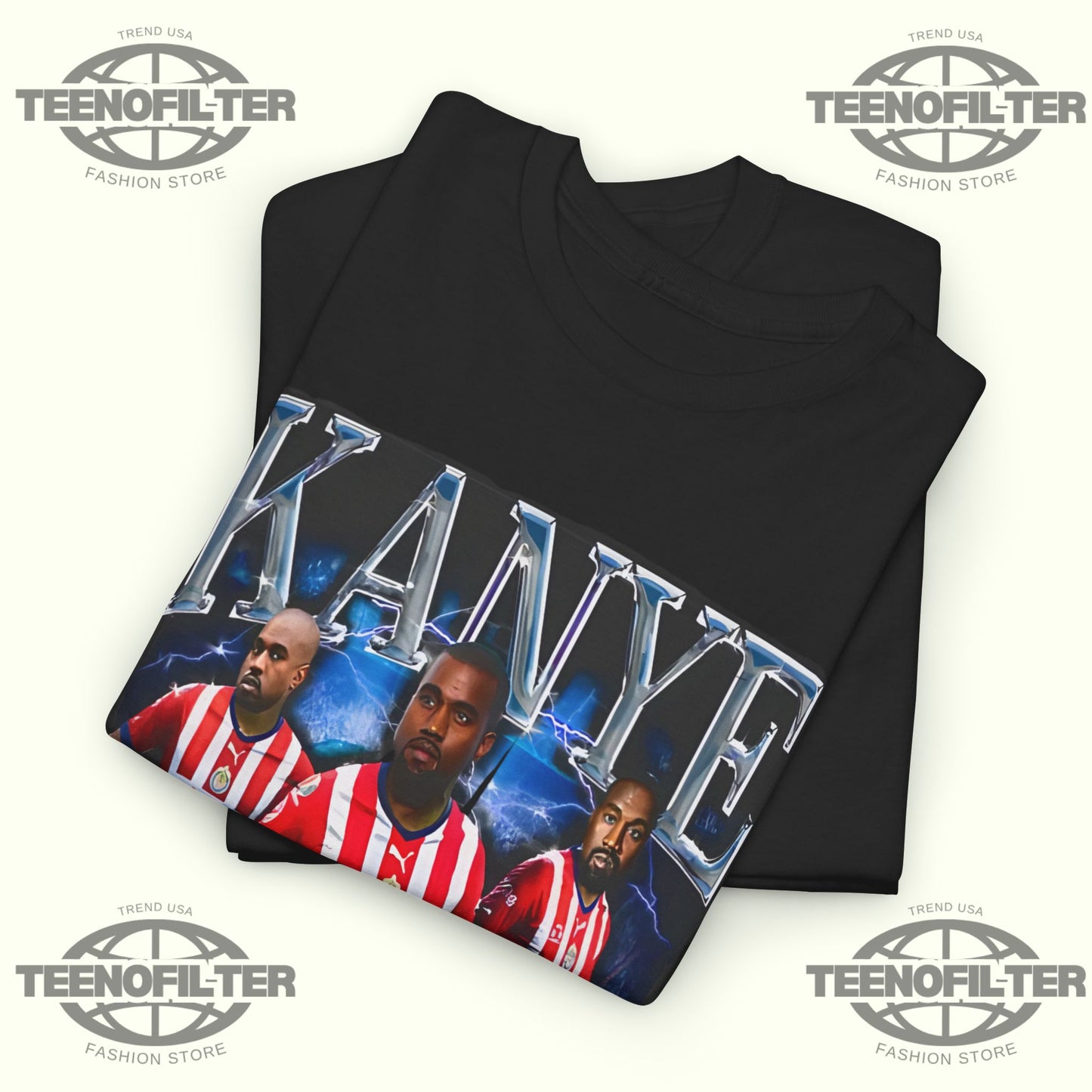 Kanye West X Chivas Club T-shirt - Tee No Filter