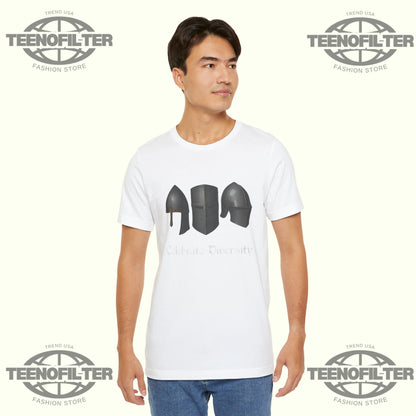 Medieval Helmets Celebrate Diversity T-Shirt Printify