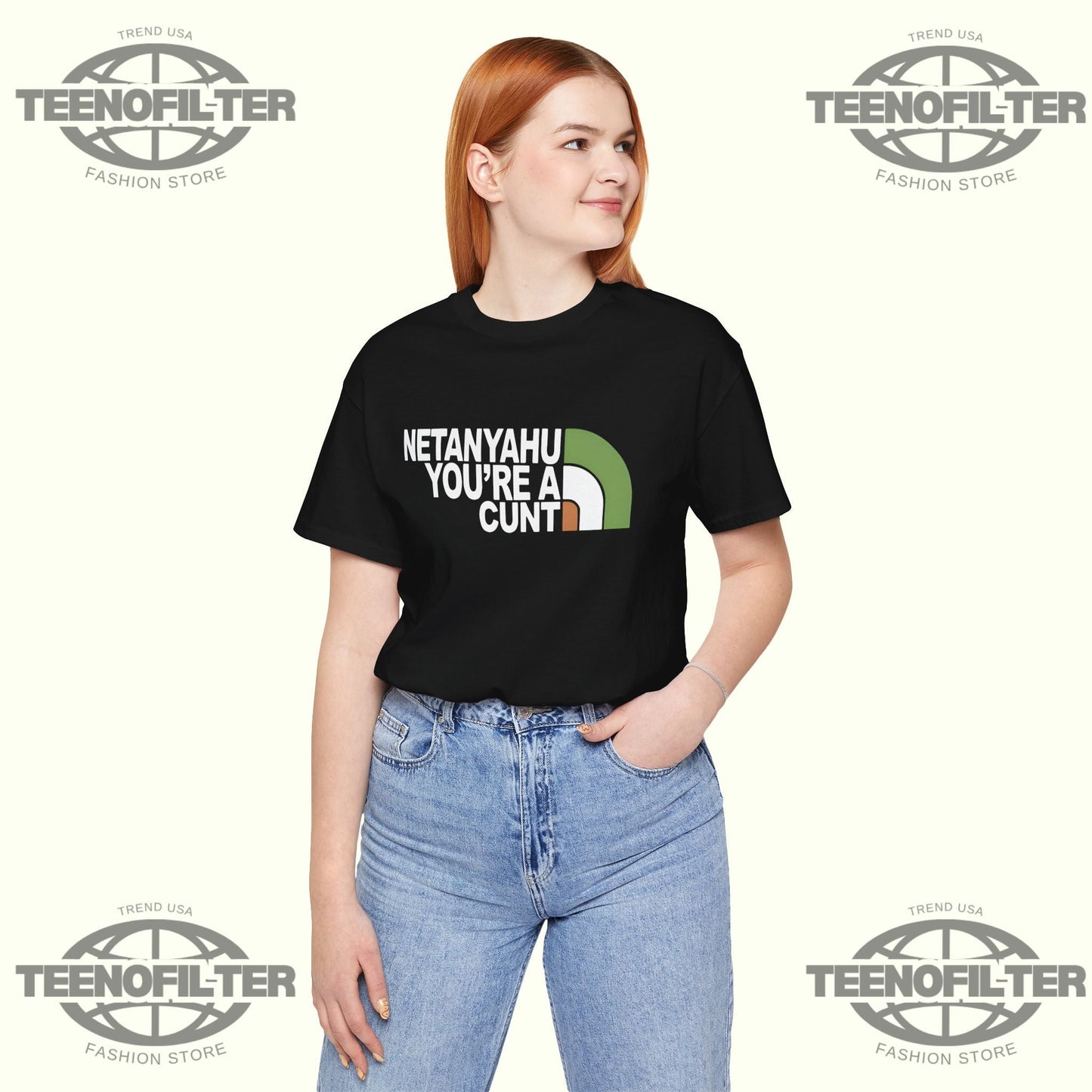 Netanyahu You’re a Cunt T-Shirt Printify