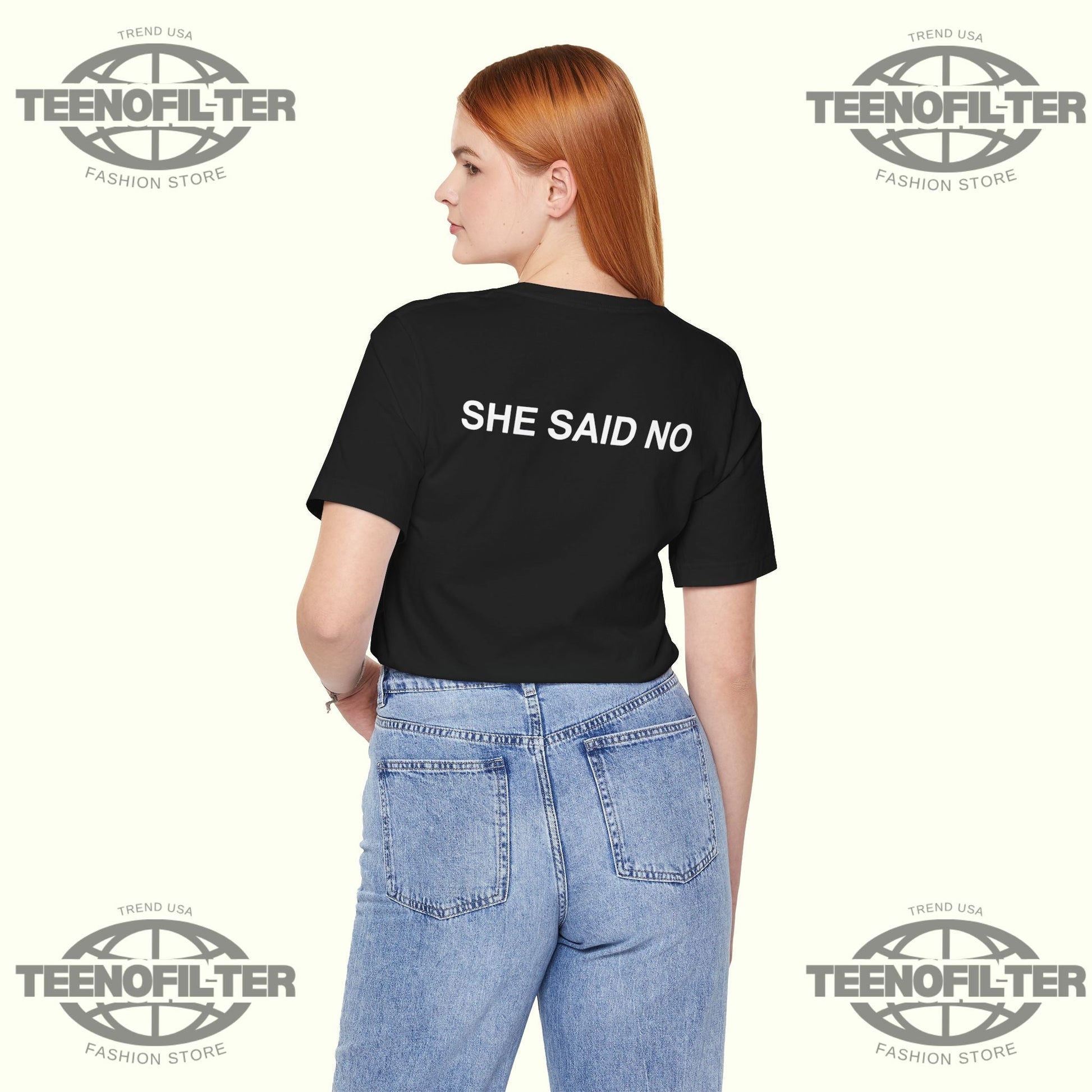 Let Me Ask My Wife  She Said No T-shirt Printify