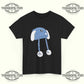 Anti Ice Chinga La Migra Blue Bunny Hat T-Shirt - Tee No Filter