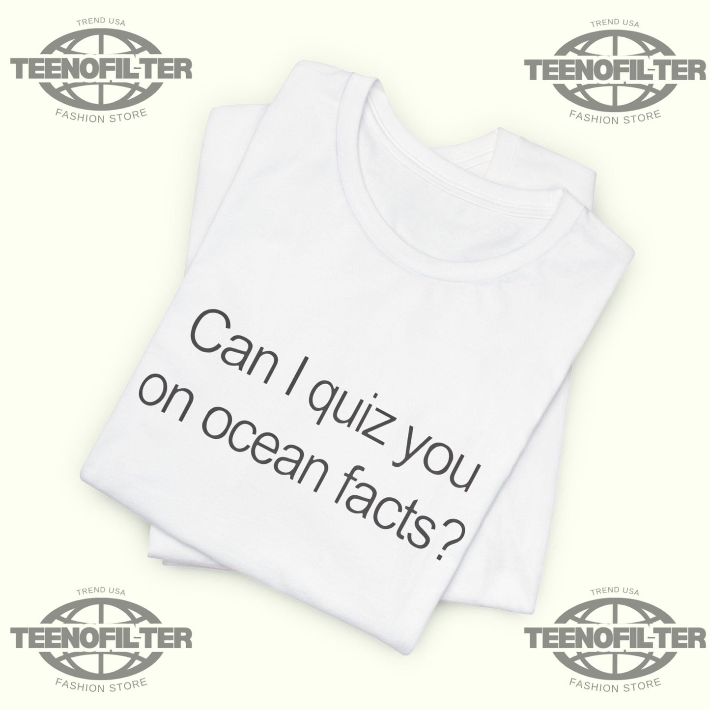 Can I Quiz You On Ocean Facts T-shirt Printify