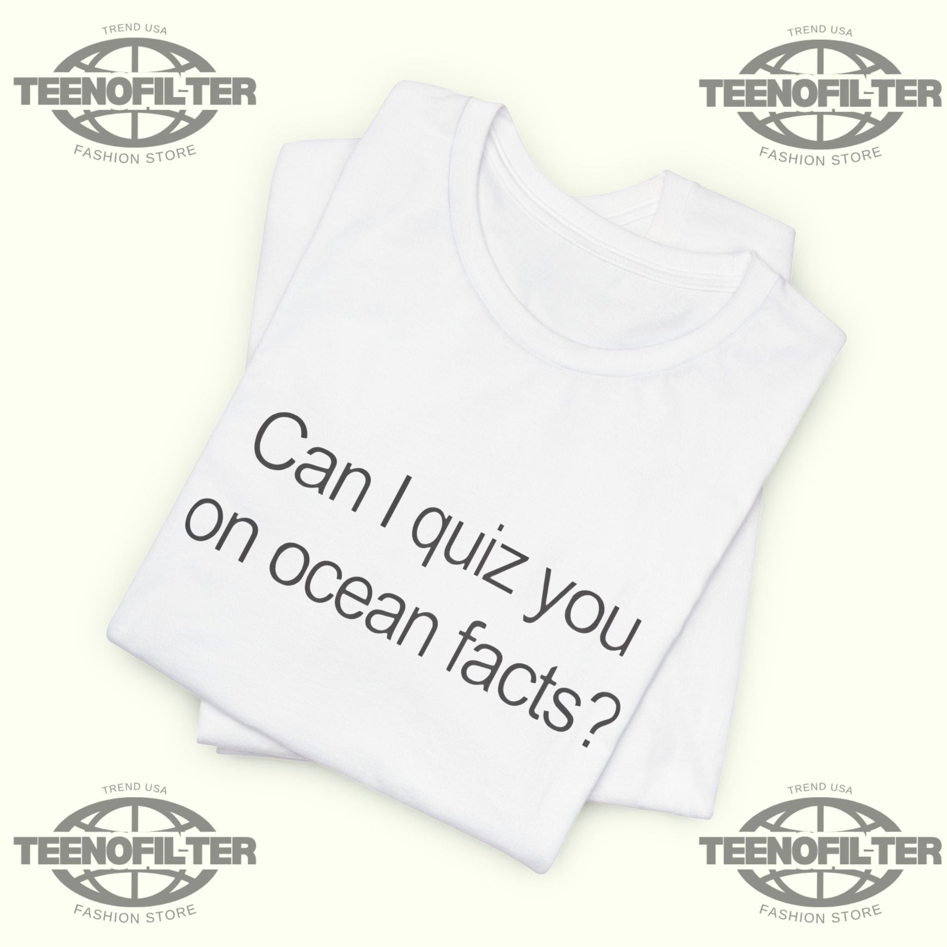 Can I Quiz You On Ocean Facts T-shirt Printify