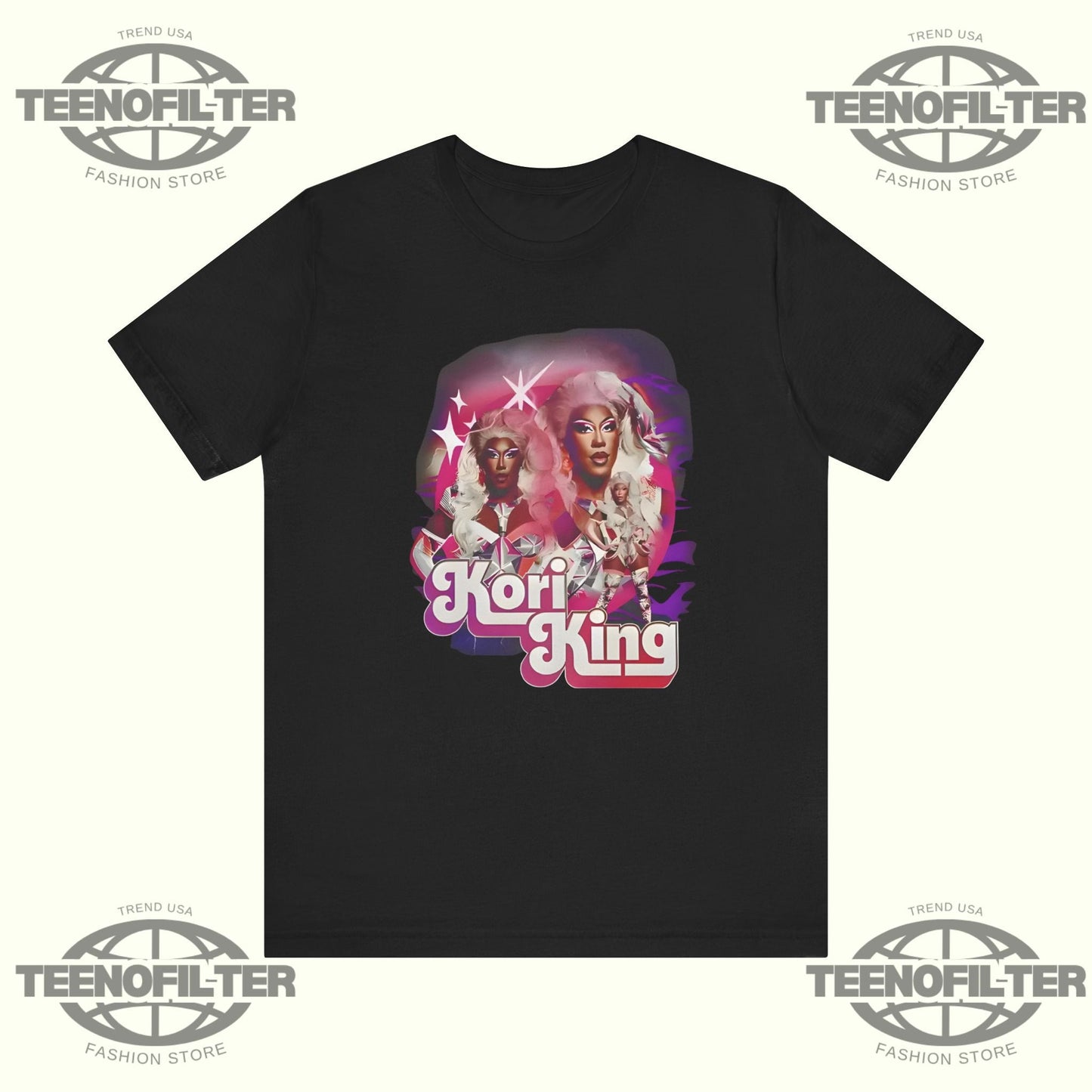 Kori King Collage T-Shirt Printify