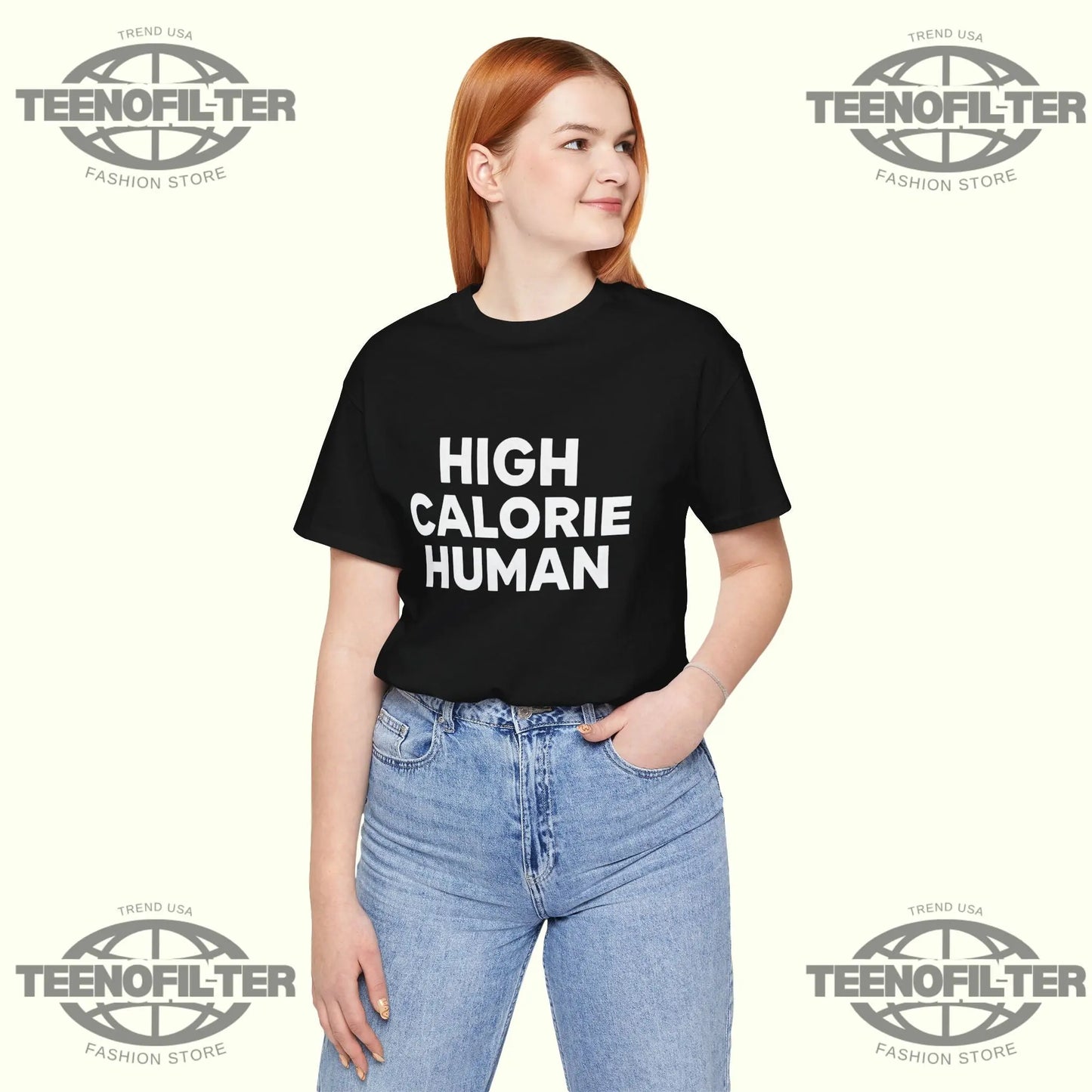 High Calorie Human T-Shirt Printify