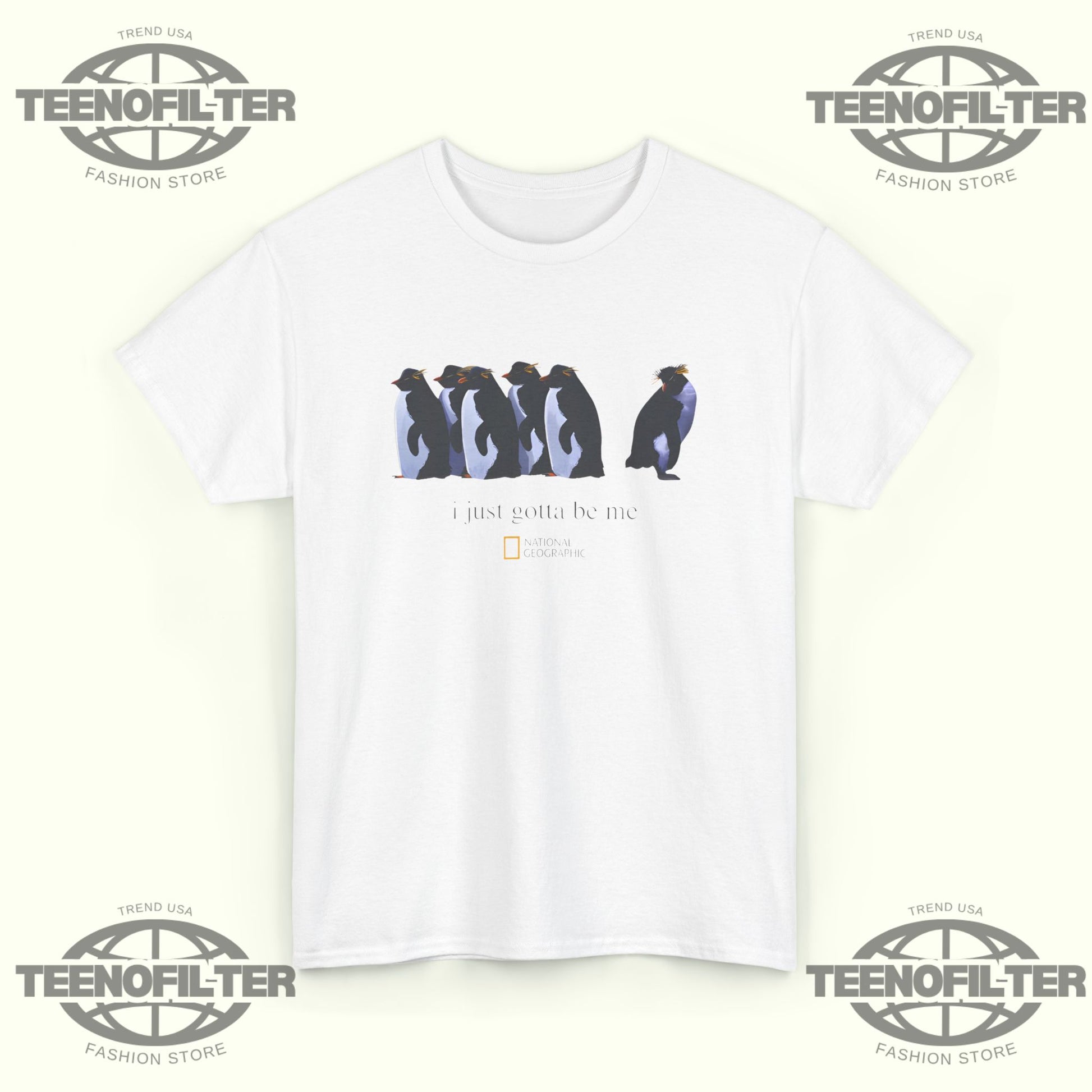 I Just Gotta Be Me Nihilist Penguin T-Shirt - Tee No Filter