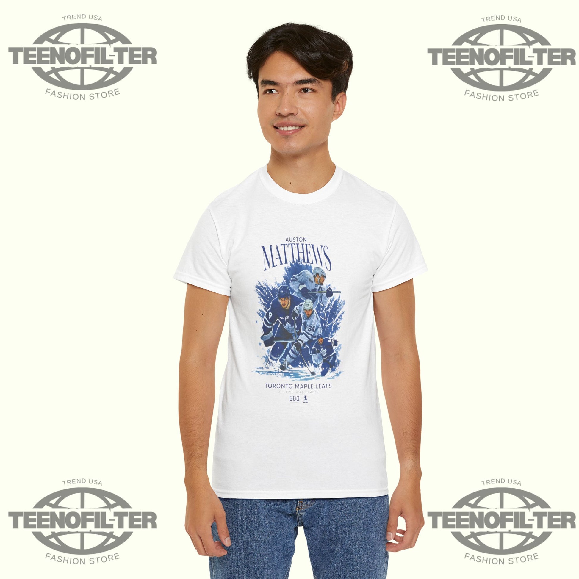 Auston Matthews Toronto Maple Leafs T-Shirt - Tee No Filter