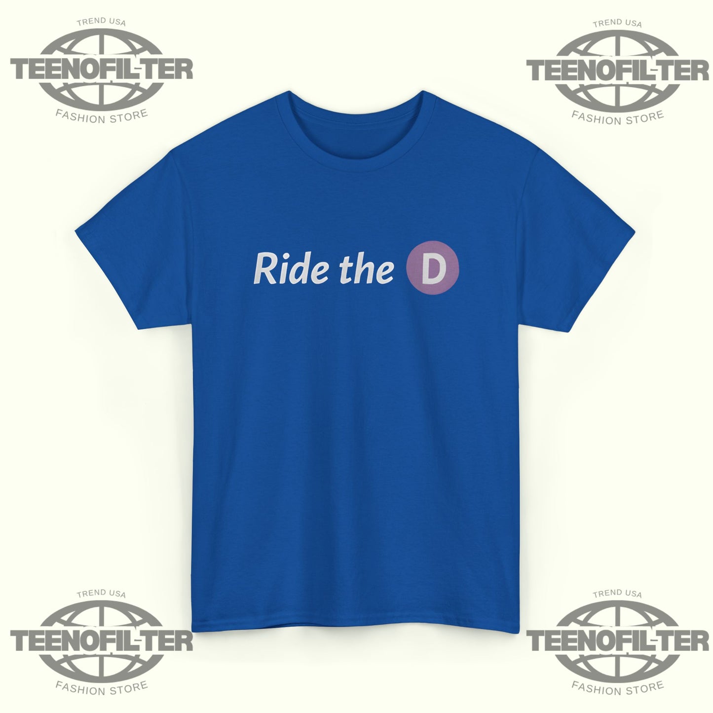 Ride the D T-Shirt - Tee No Filter