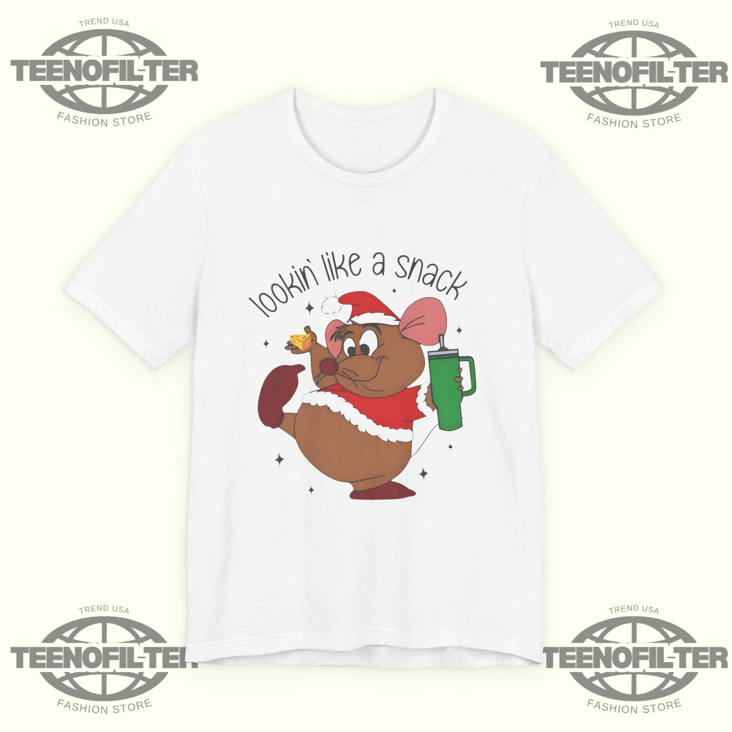 Looking Like A Snack Christmas T-shirt Printify