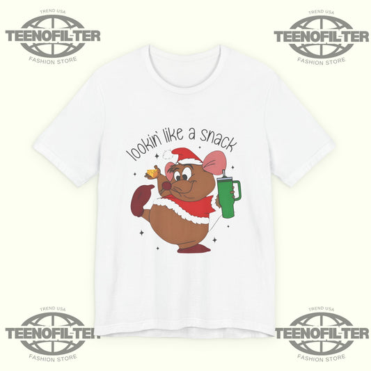 Looking Like A Snack Christmas T-shirt Printify
