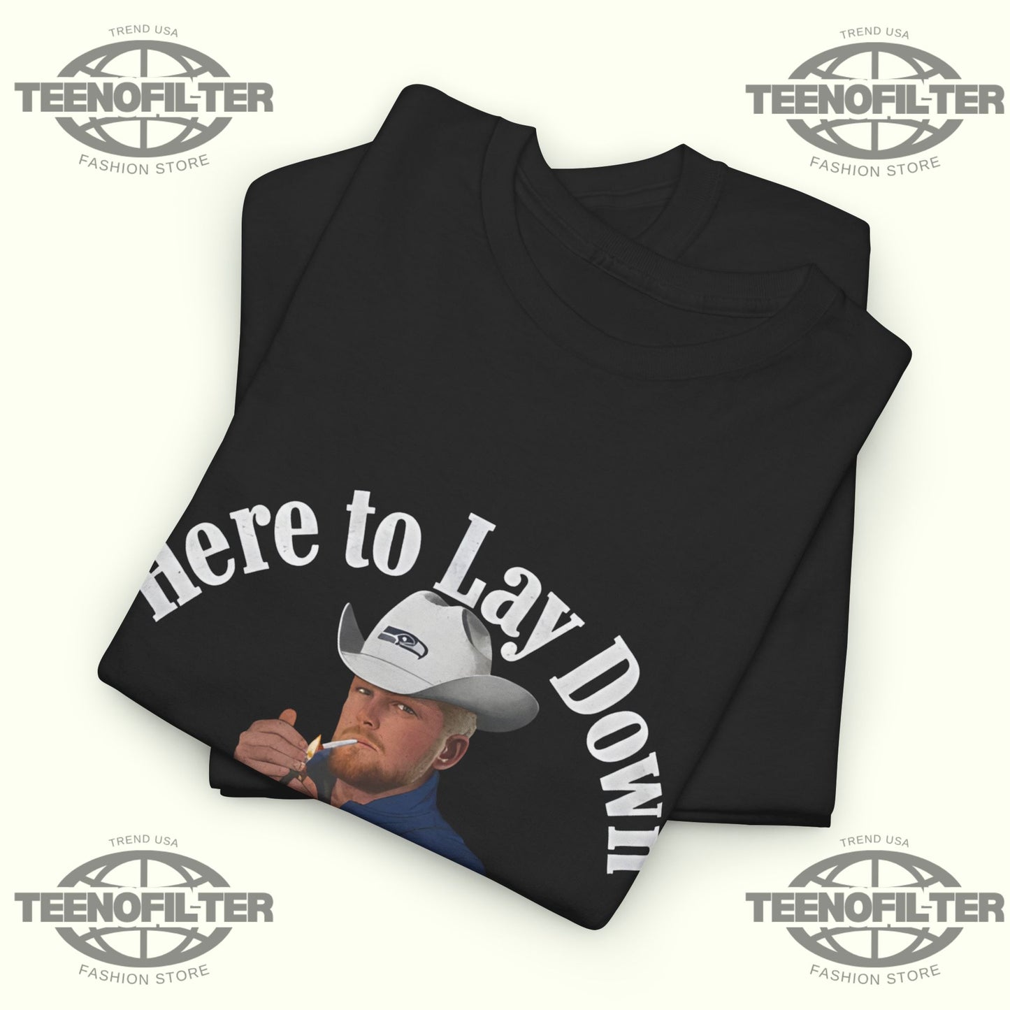 Here To Lay Down The Hammer T-shirt - Tee No Filter