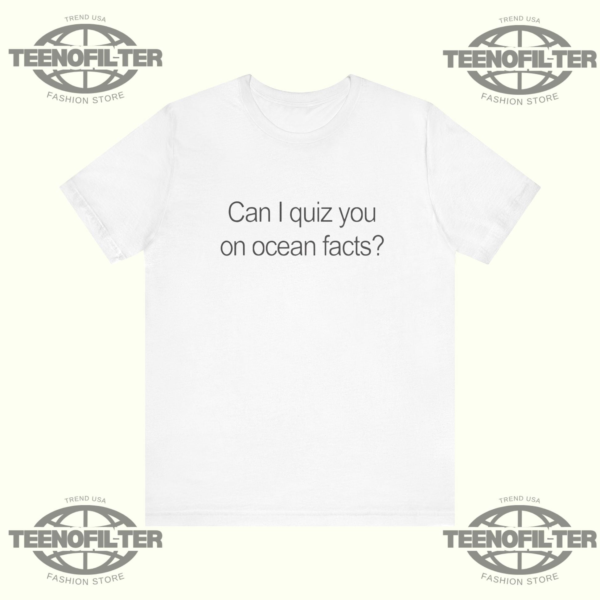 Can I Quiz You On Ocean Facts T-shirt Printify
