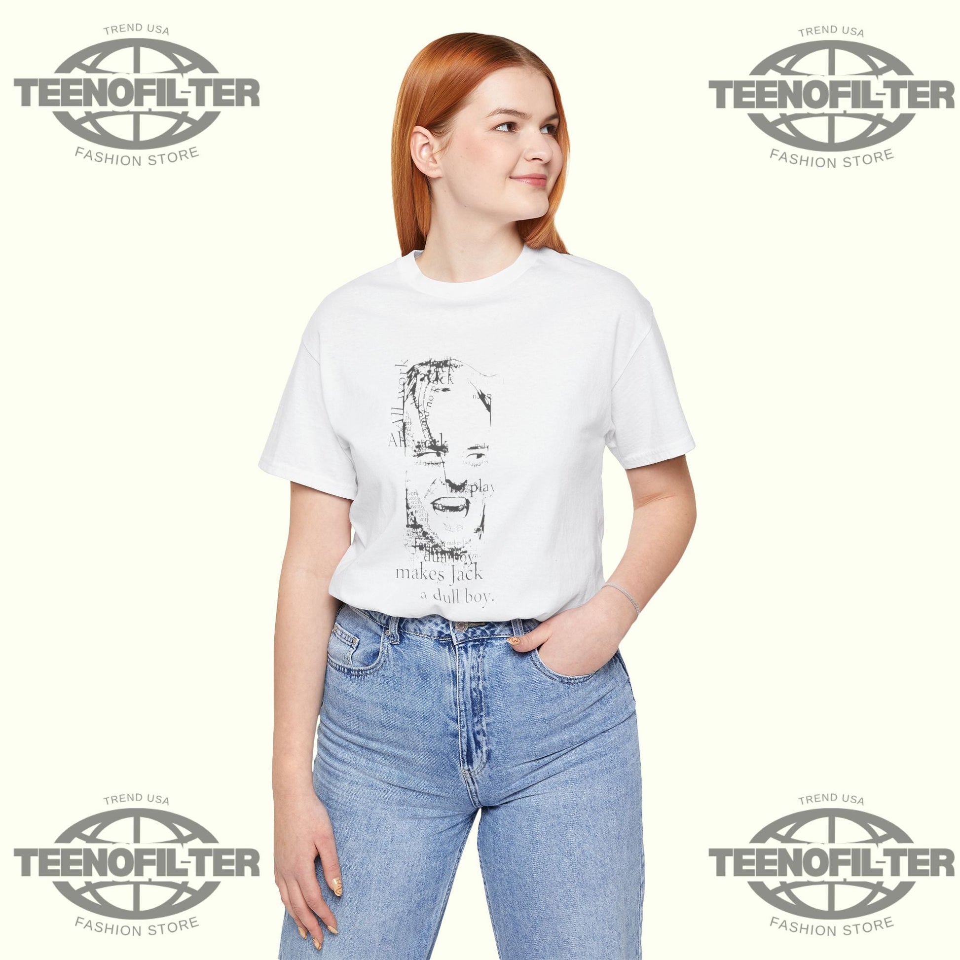 All Work And No Play Makes Jack A Dull Boy T-shirt Printify