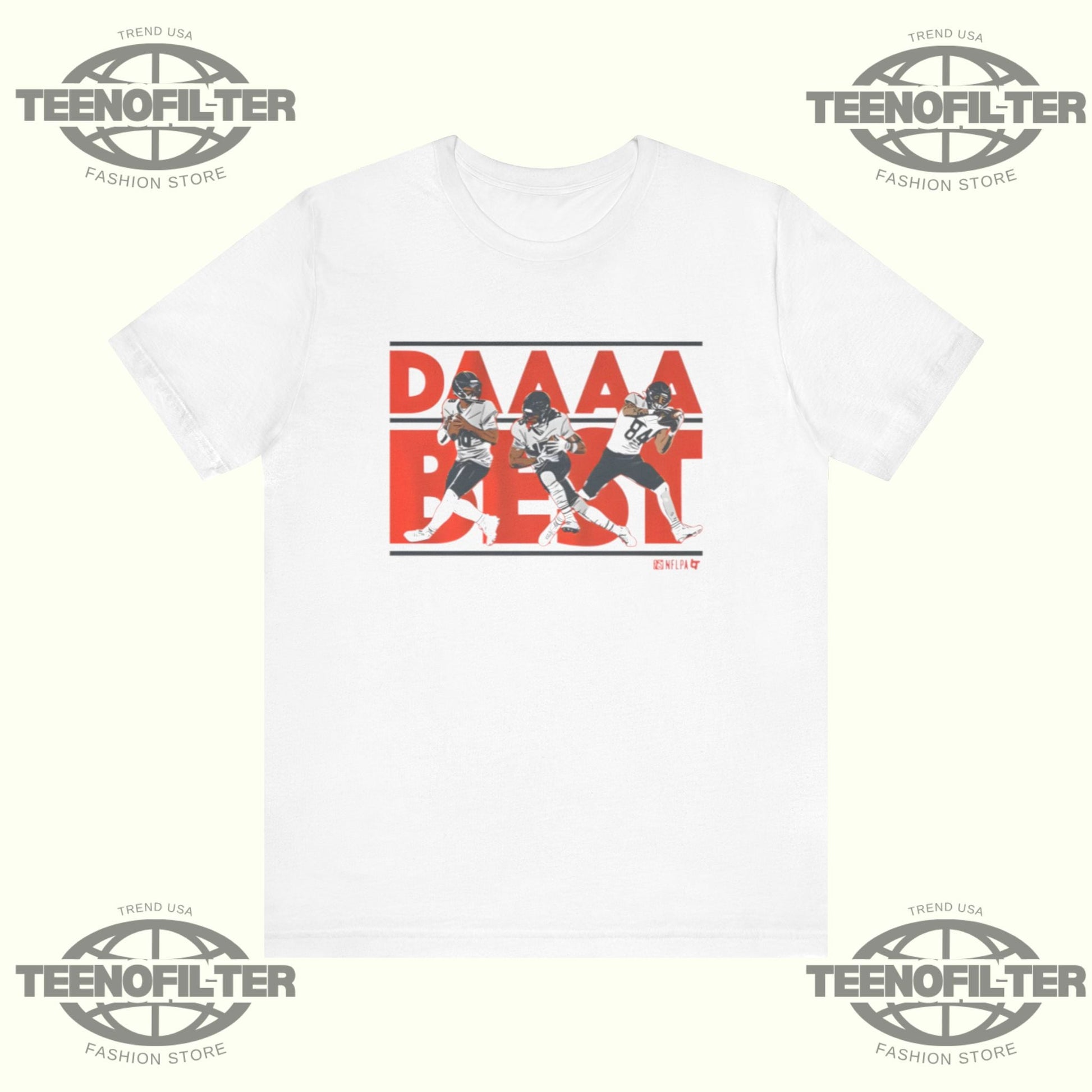 Caleb Williams Rome Odunze Colston Loveland Daaaa Best T-Shirt Printify